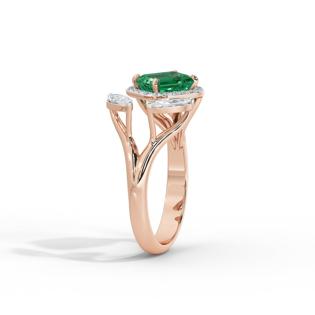 Cathy Emerald & Marquise Ring
