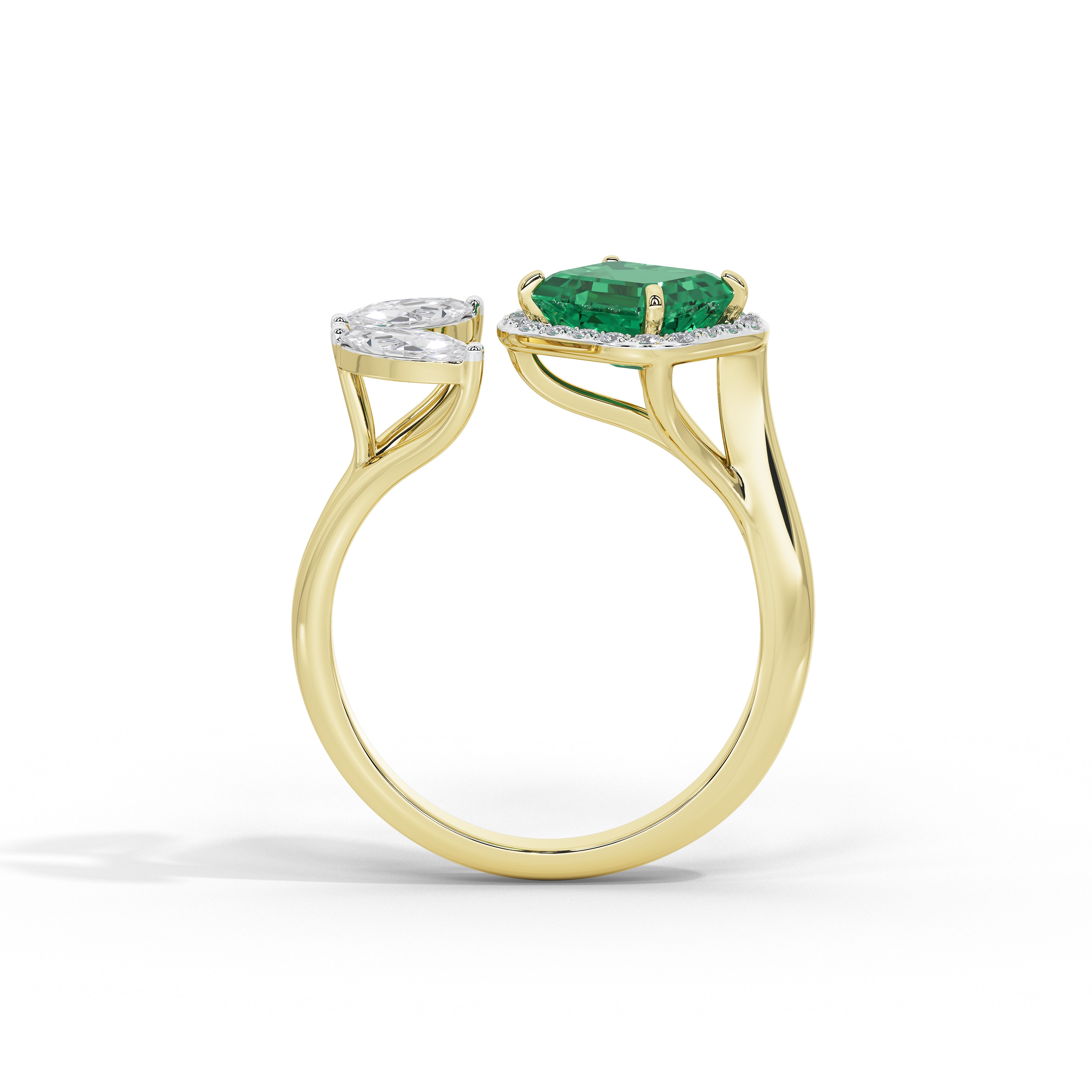 Cathy Emerald & Marquise Ring