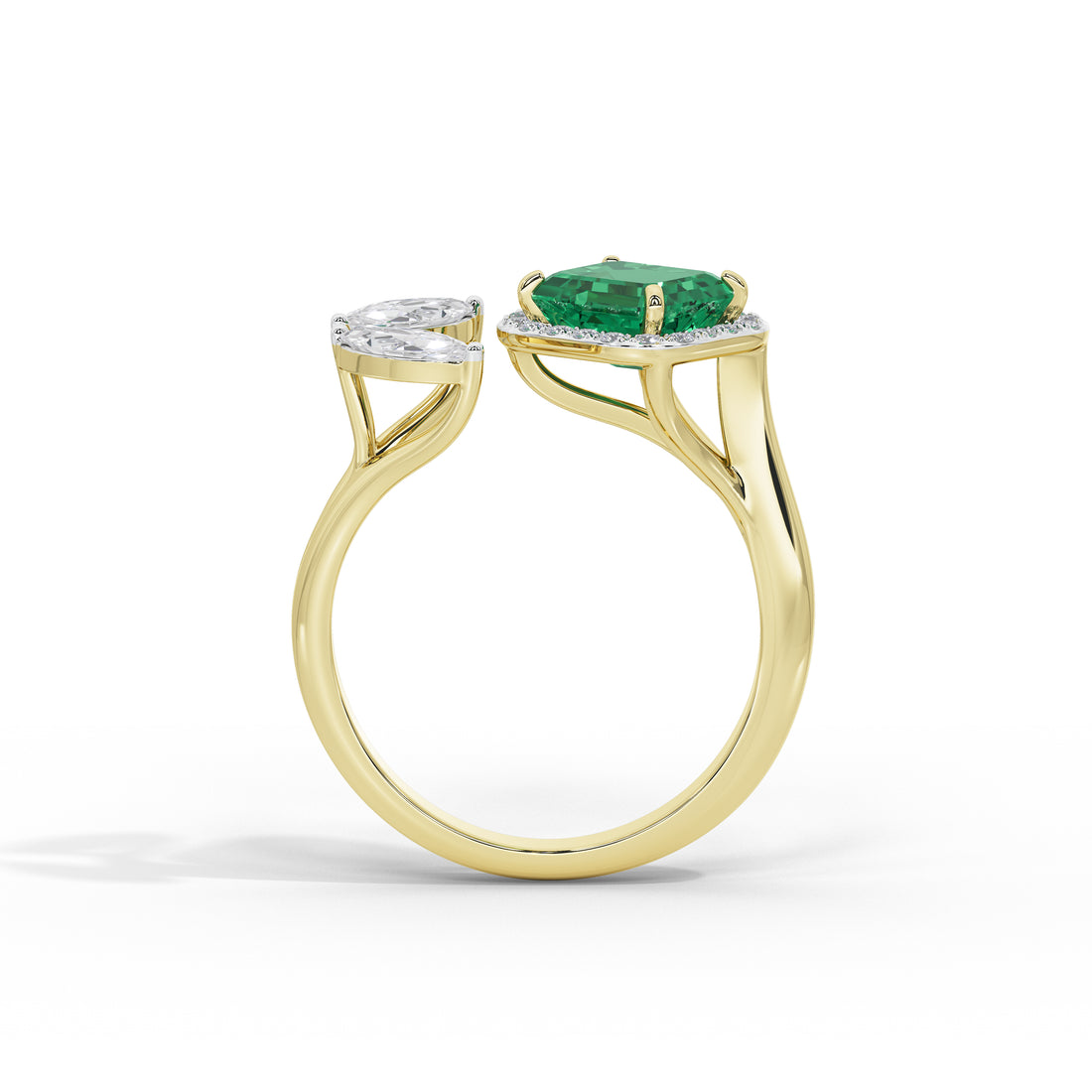 Cathy Emerald & Marquise Ring