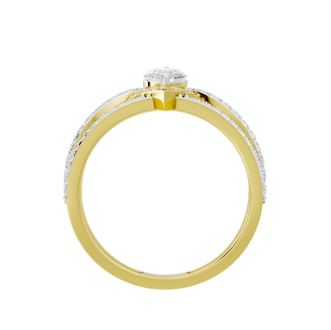 Queen's Tiara Marquise Statement Ring