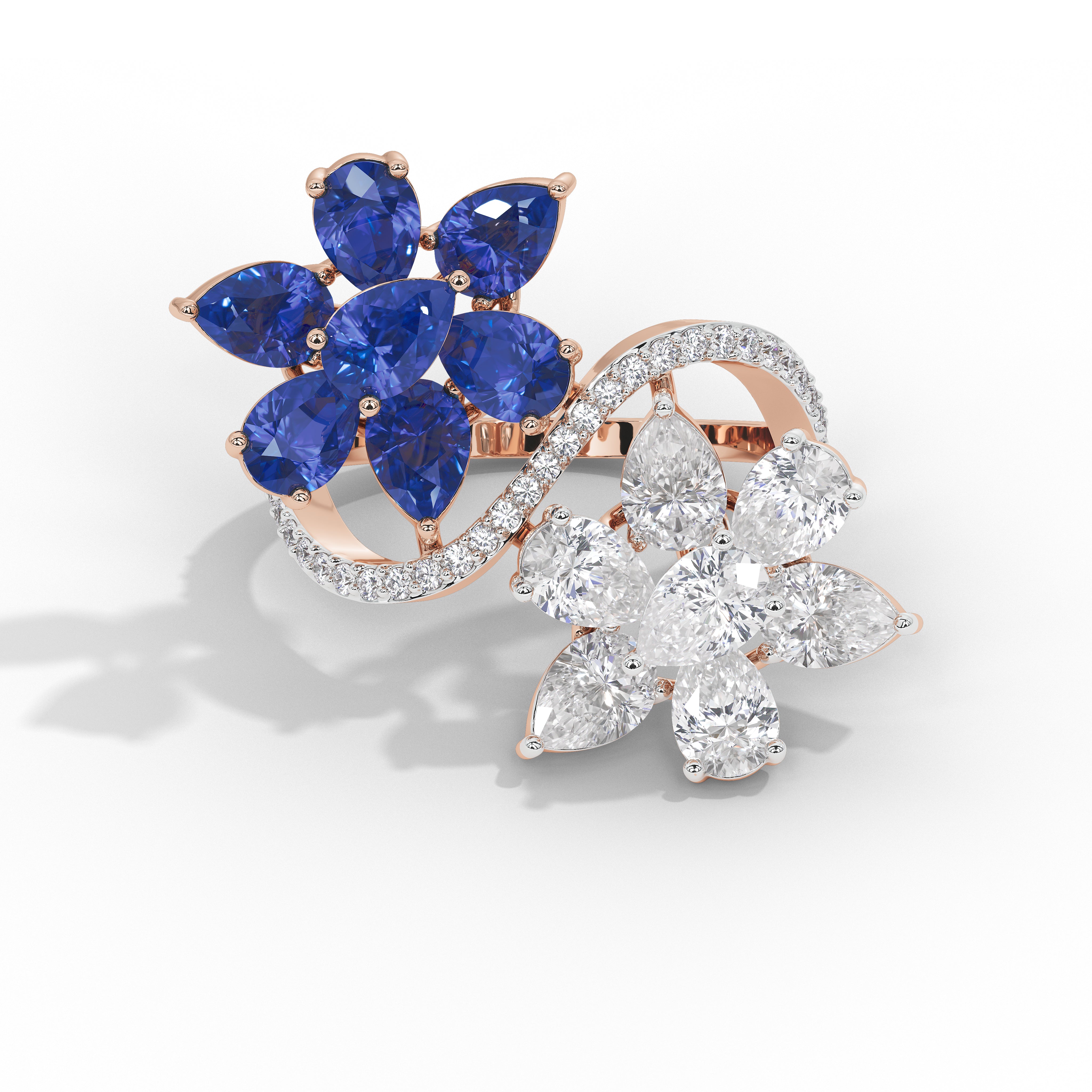 Heer & Ranjha Cocktail Ring