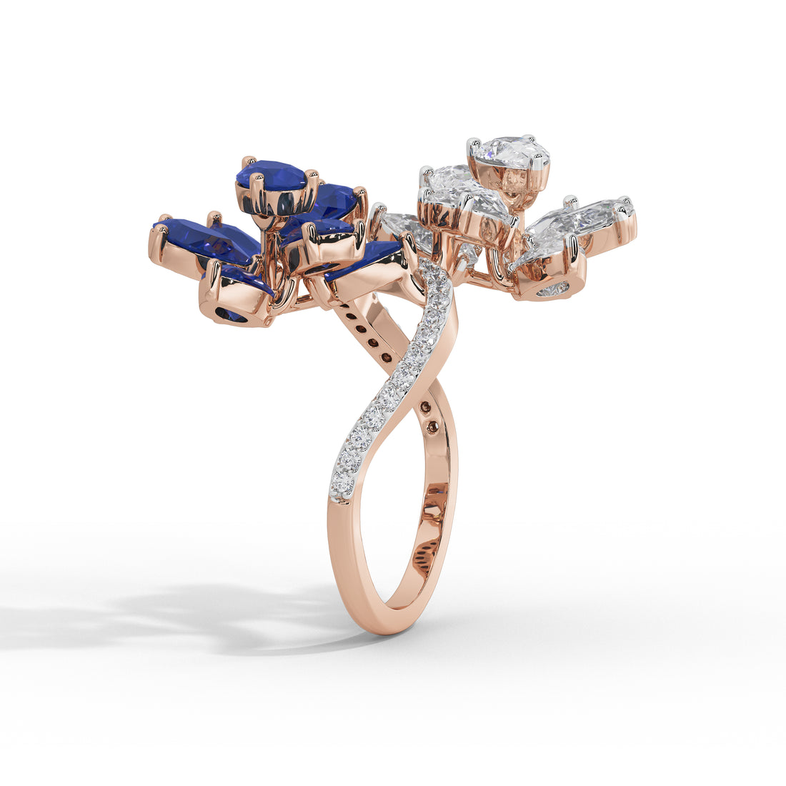 Heer & Ranjha Cocktail Ring