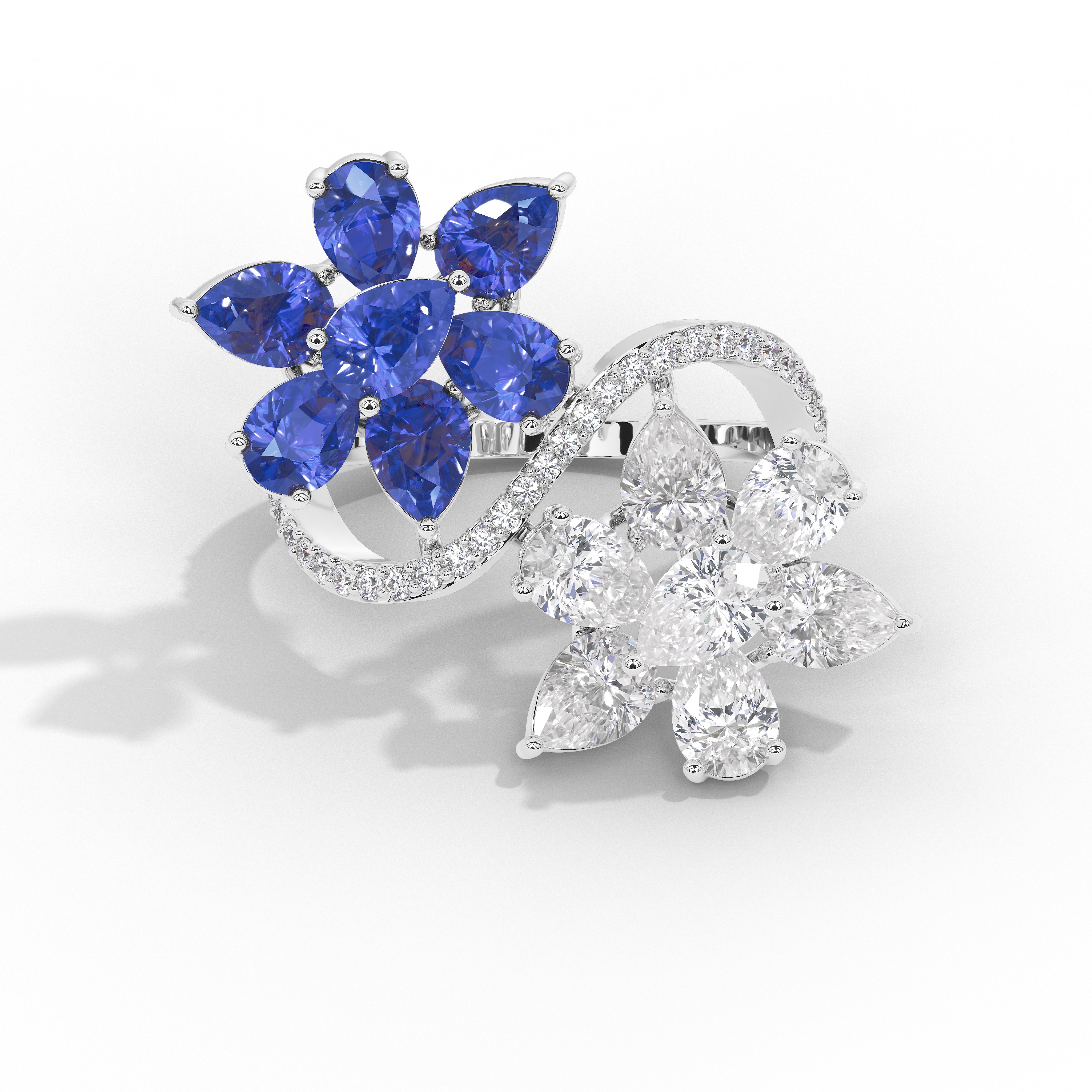 Heer & Ranjha Cocktail Ring