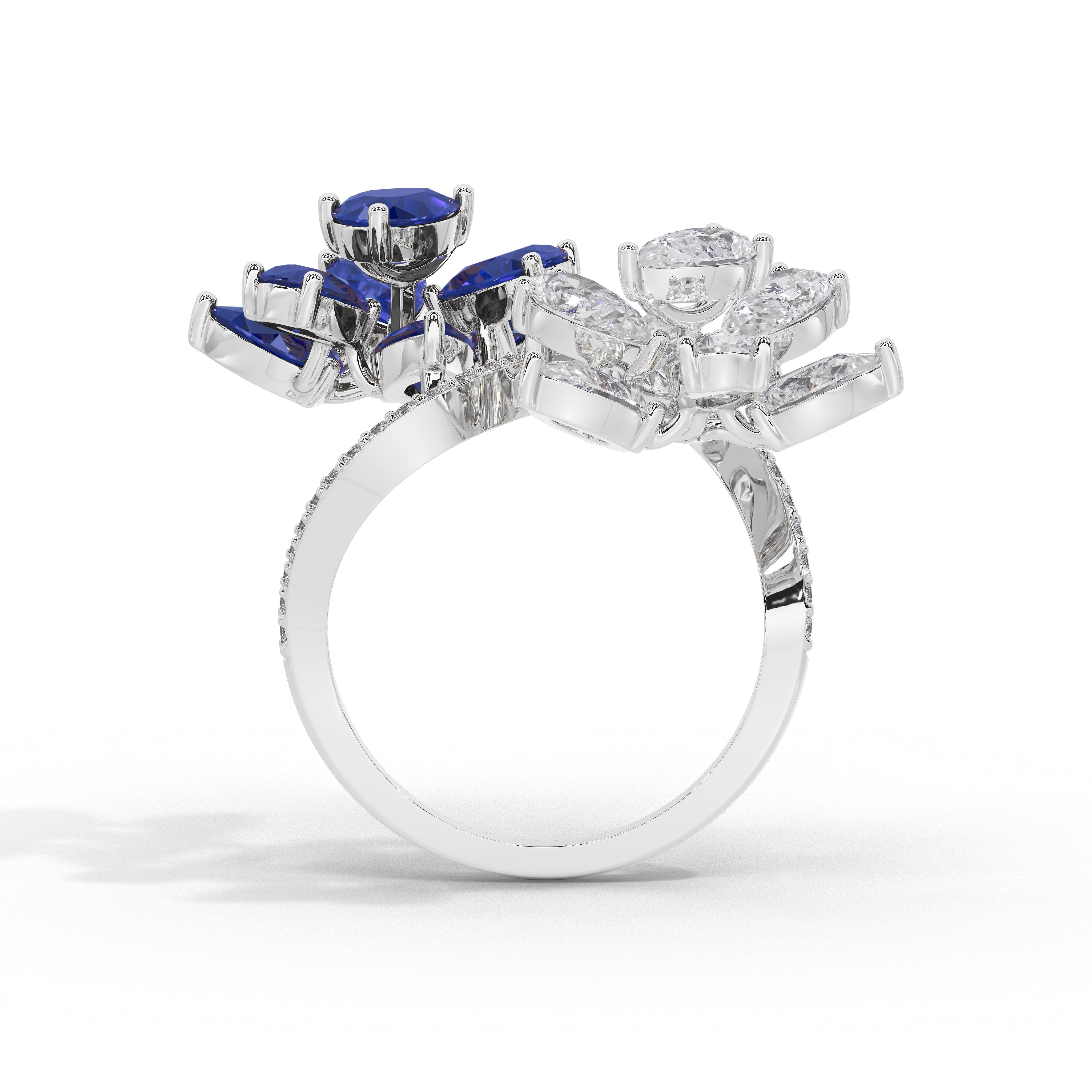 Heer & Ranjha Cocktail Ring