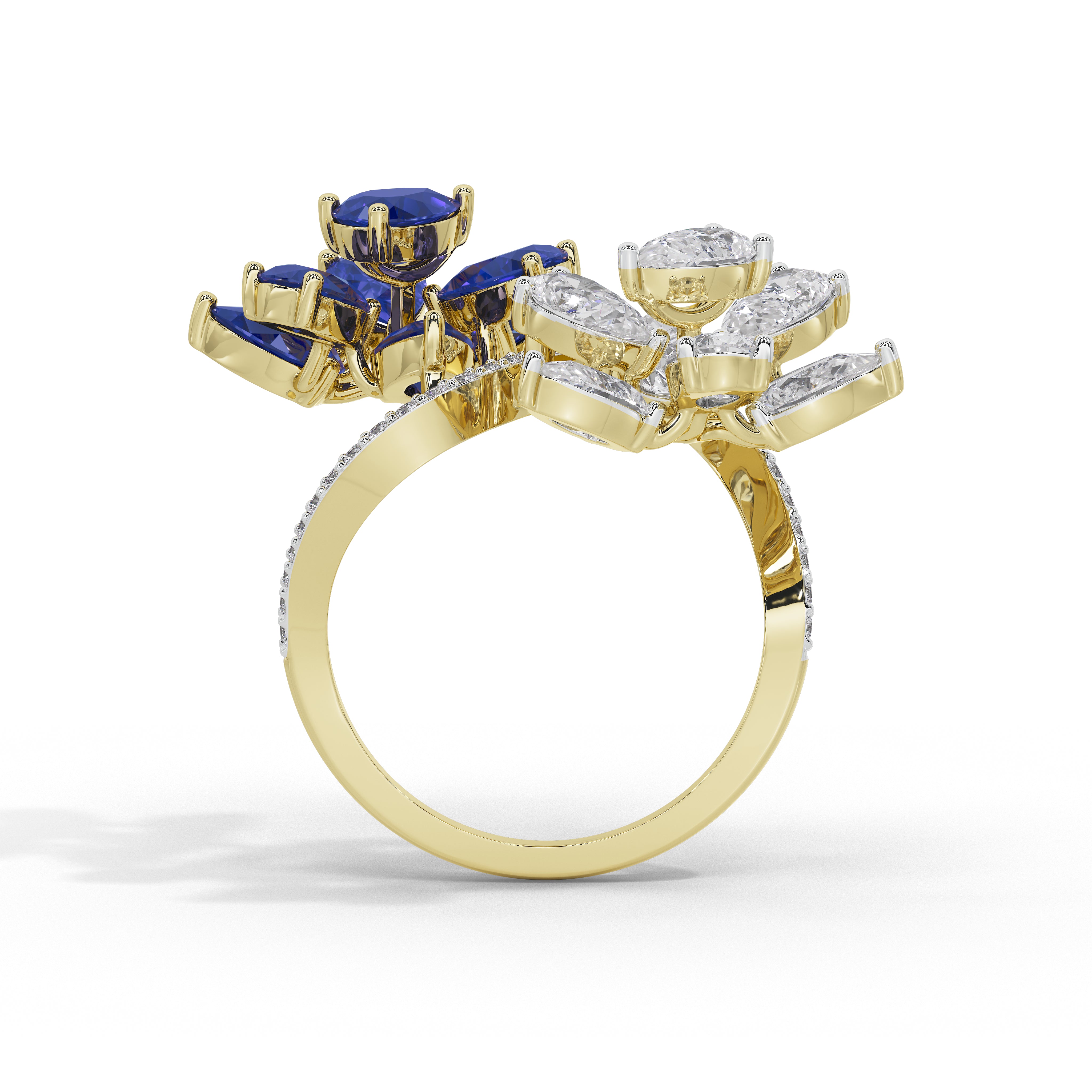 Heer & Ranjha Cocktail Ring