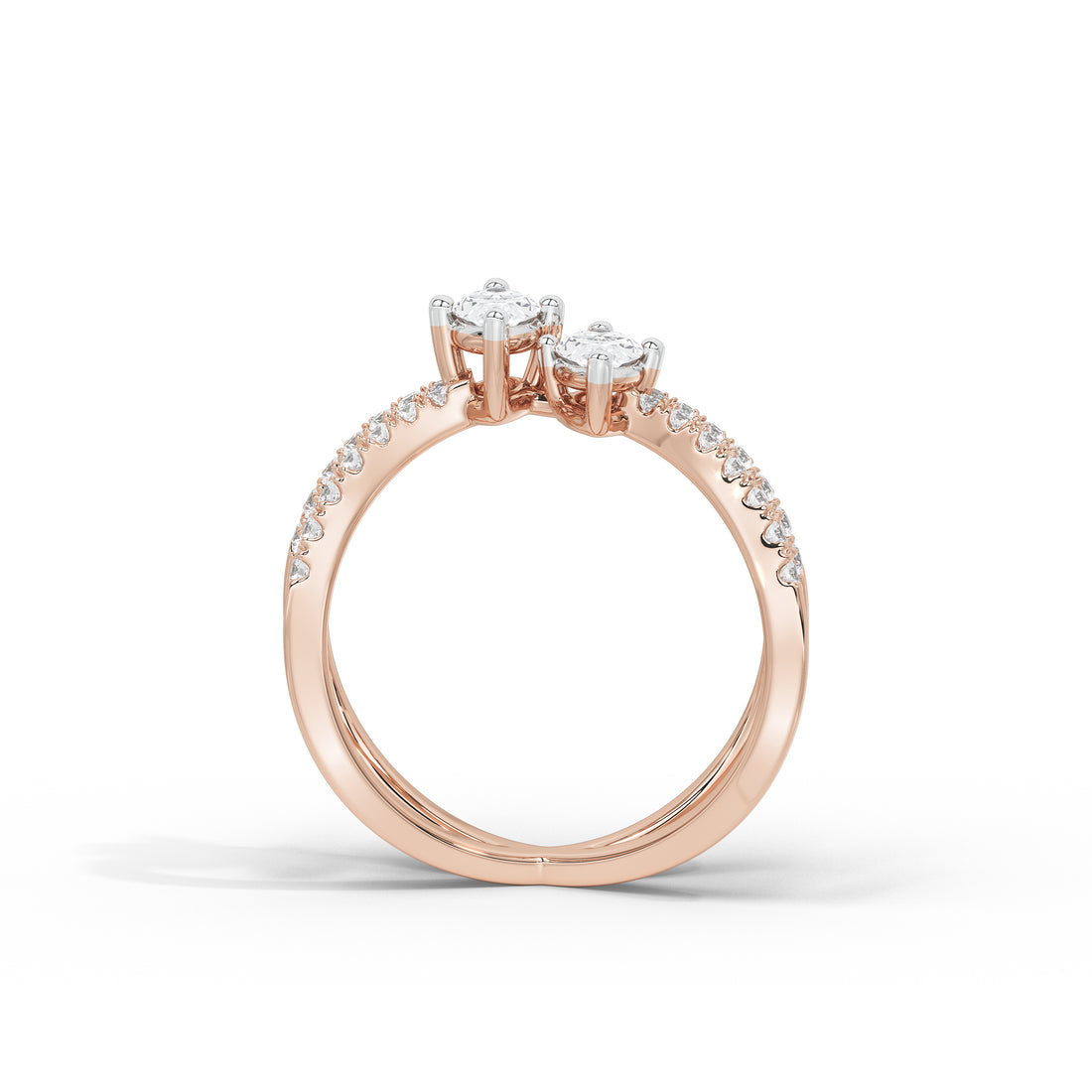 Paris & Helen Two Marquise Ring