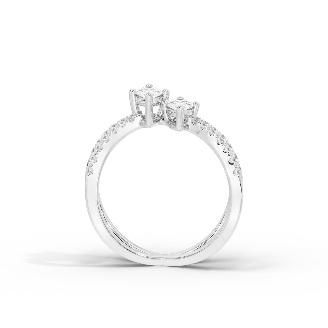Paris & Helen Two Marquise Ring