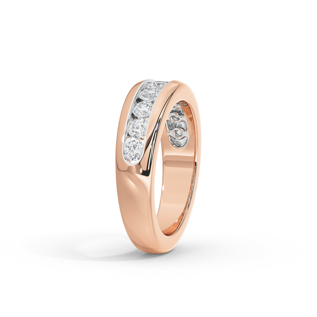 Orias Round Channel Set Band