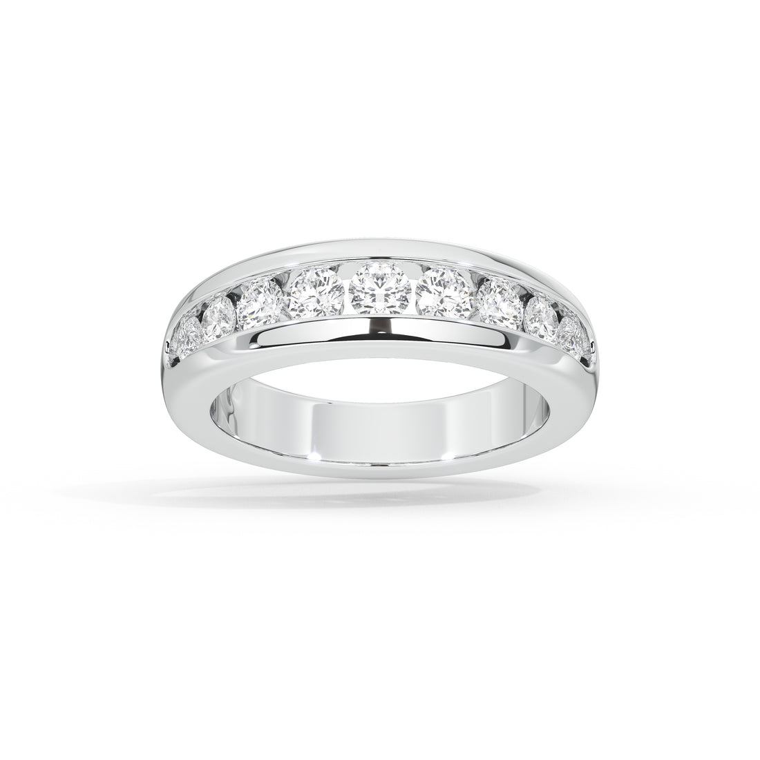 Orias Round Channel Set Band