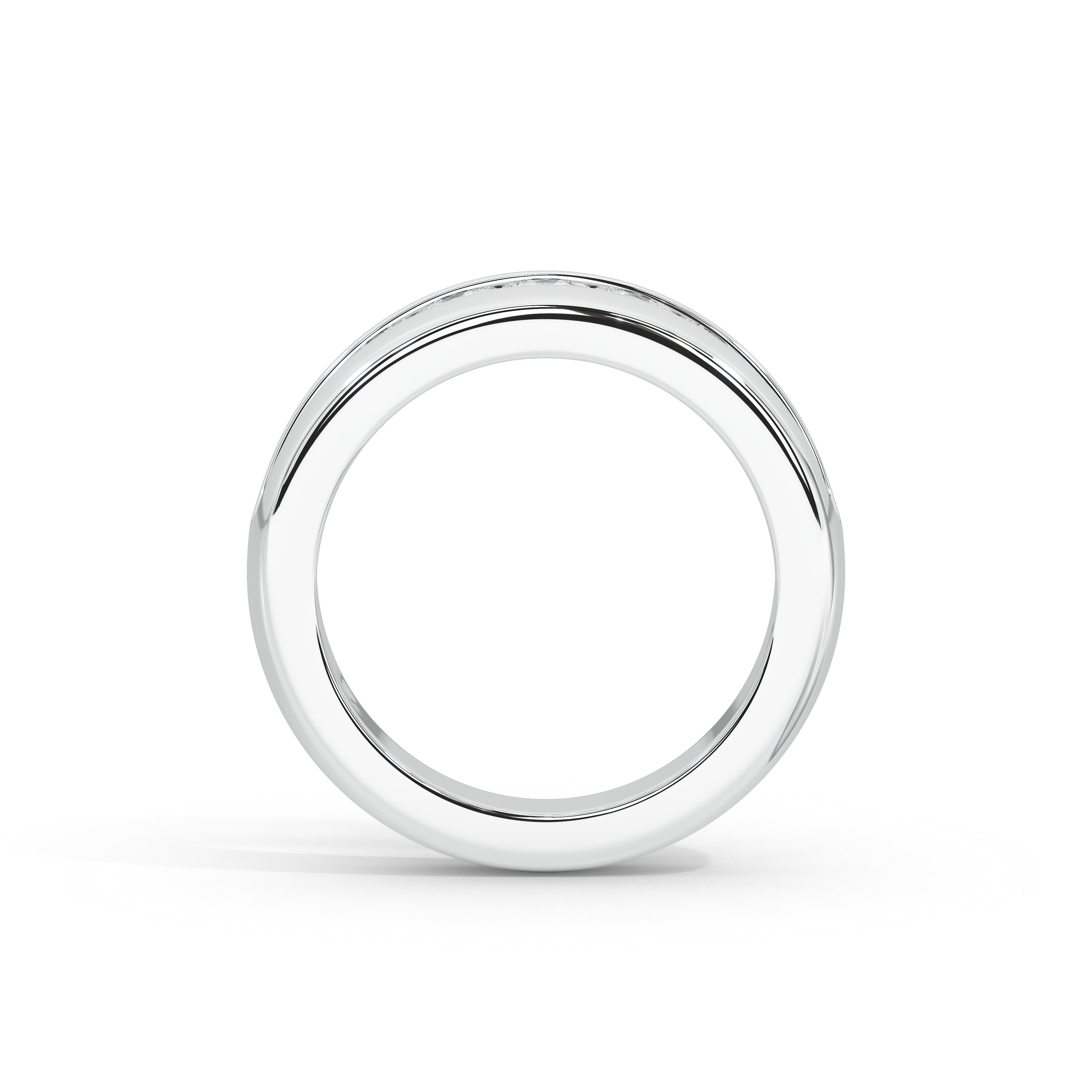 Orias Round Channel Set Band