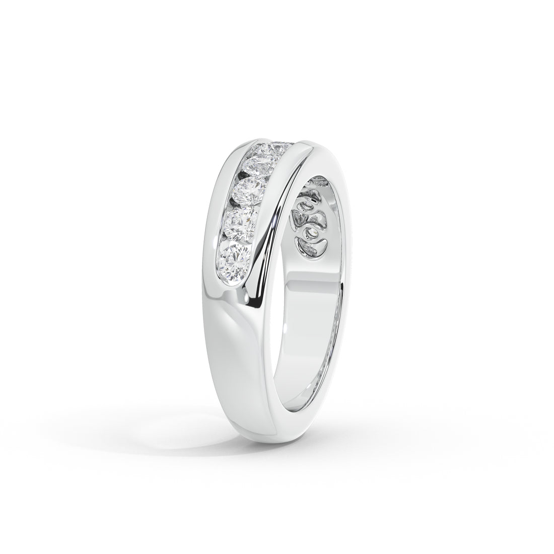 Orias Round Channel Set Band