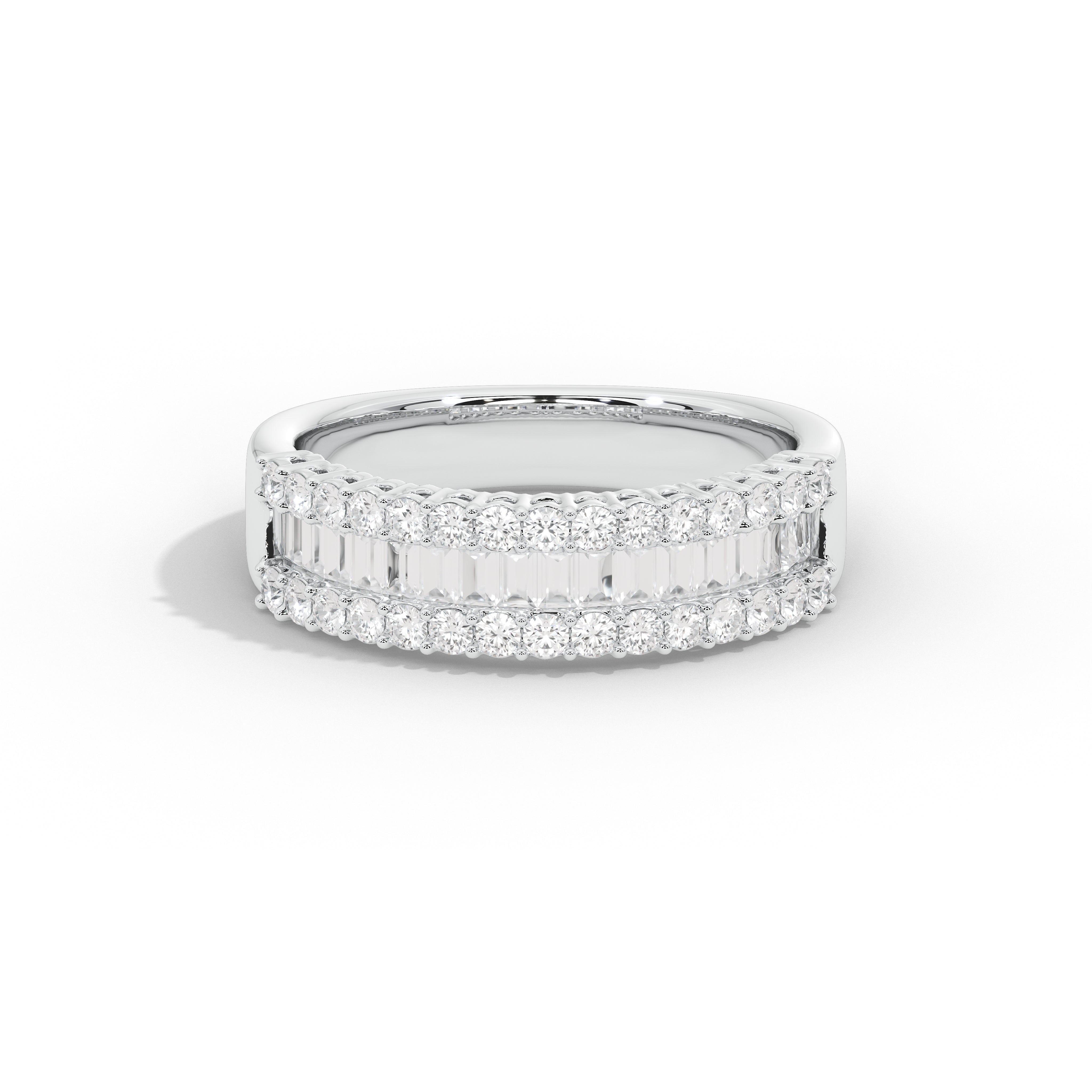 90 Cent Inara Classic Baguette Band