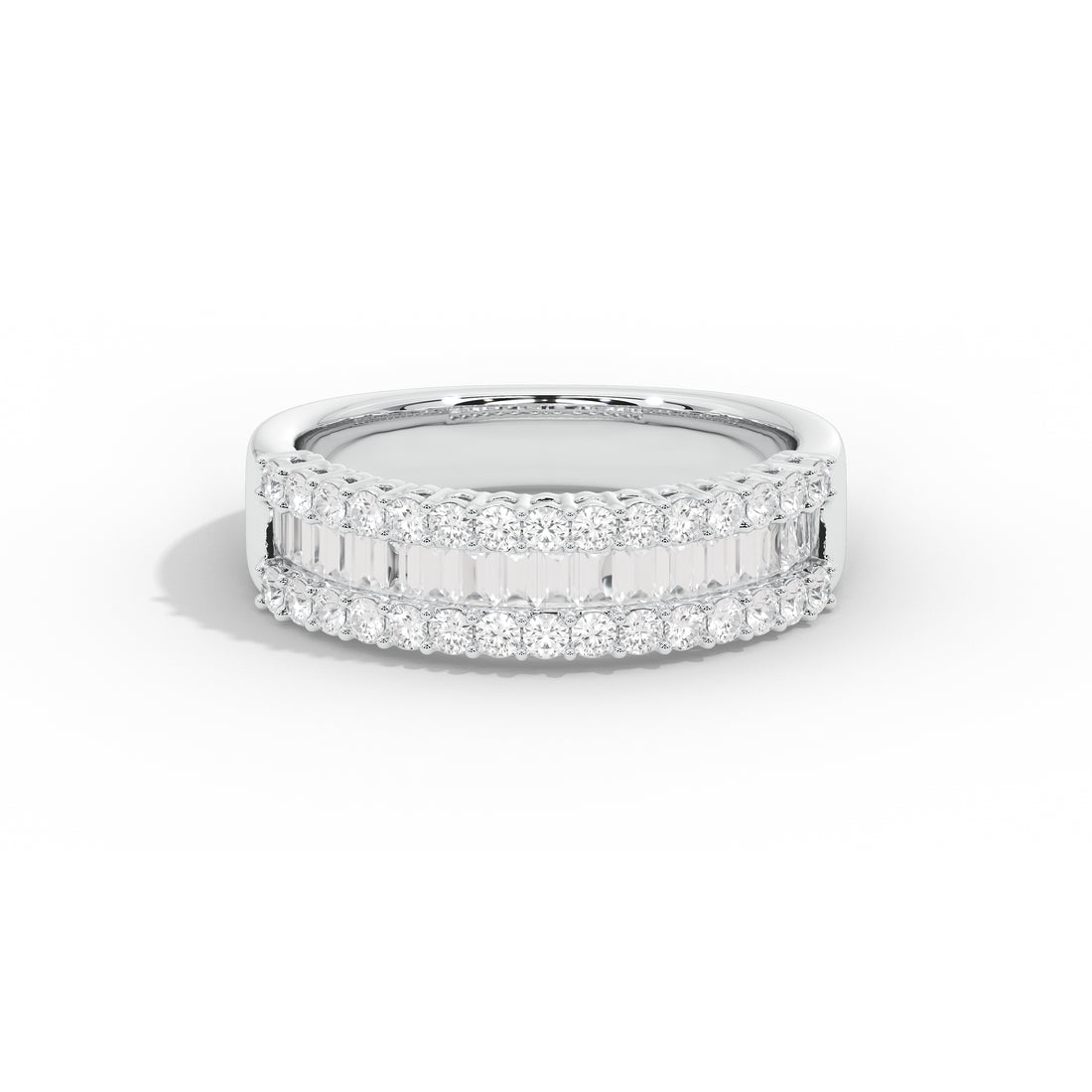 90 Cent Inara Classic Baguette Band