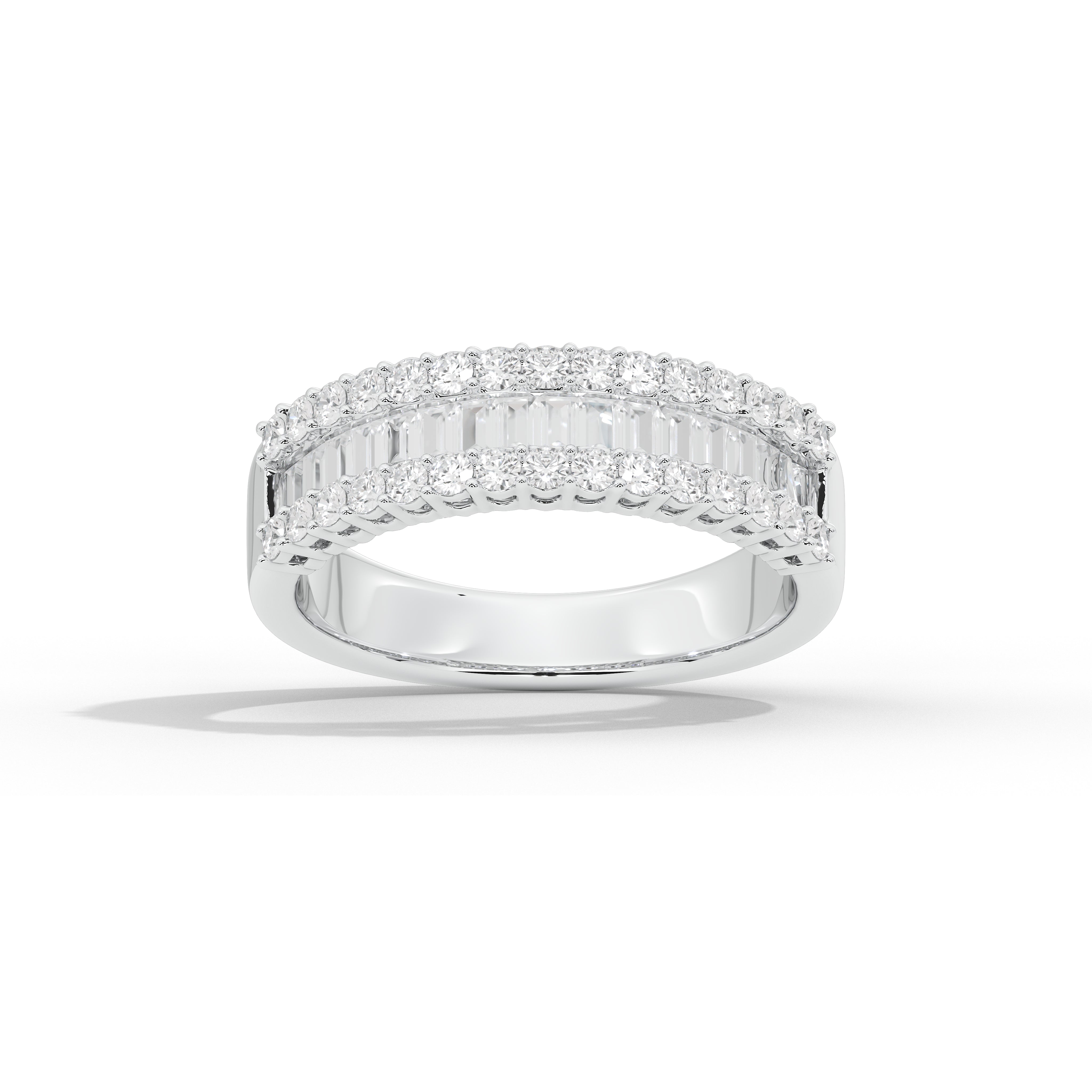 90 Cent Inara Classic Baguette Band