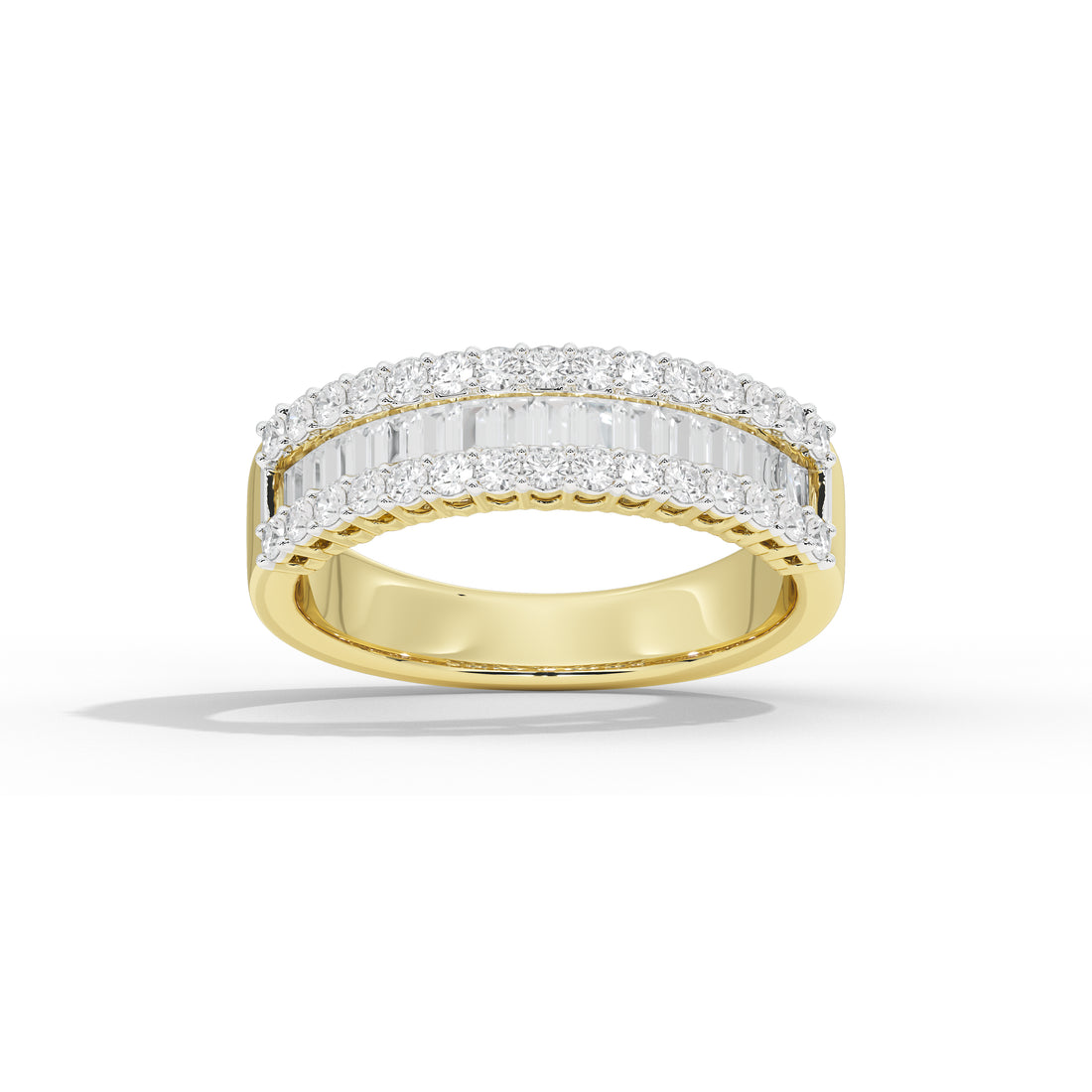 90 Cent Inara Classic Baguette Band