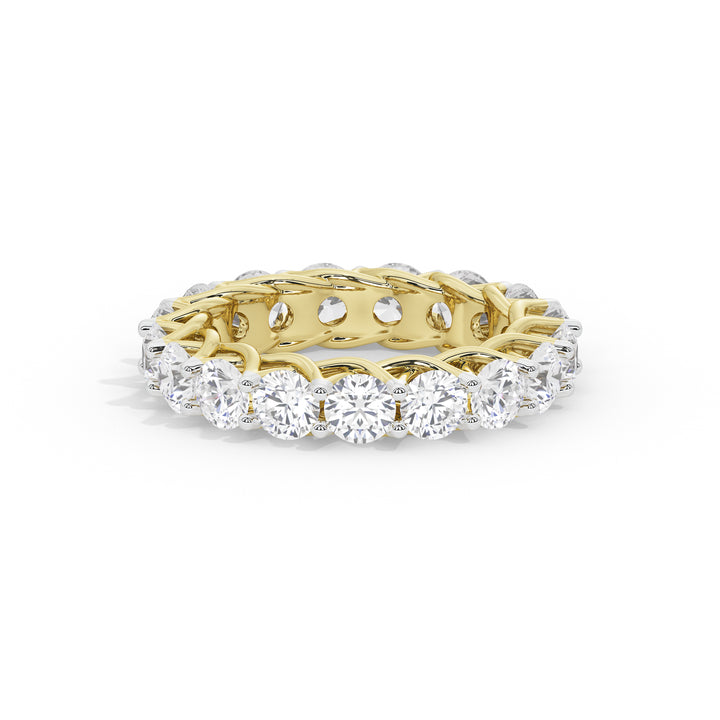 6.3 Carat Celine Round Diamond Eternity Band