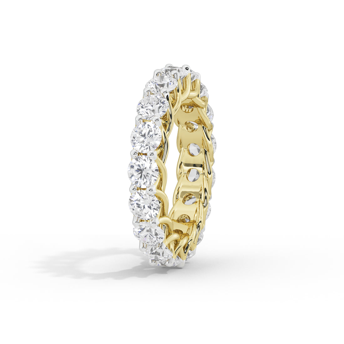 6.3 Carat Celine Round Diamond Eternity Band