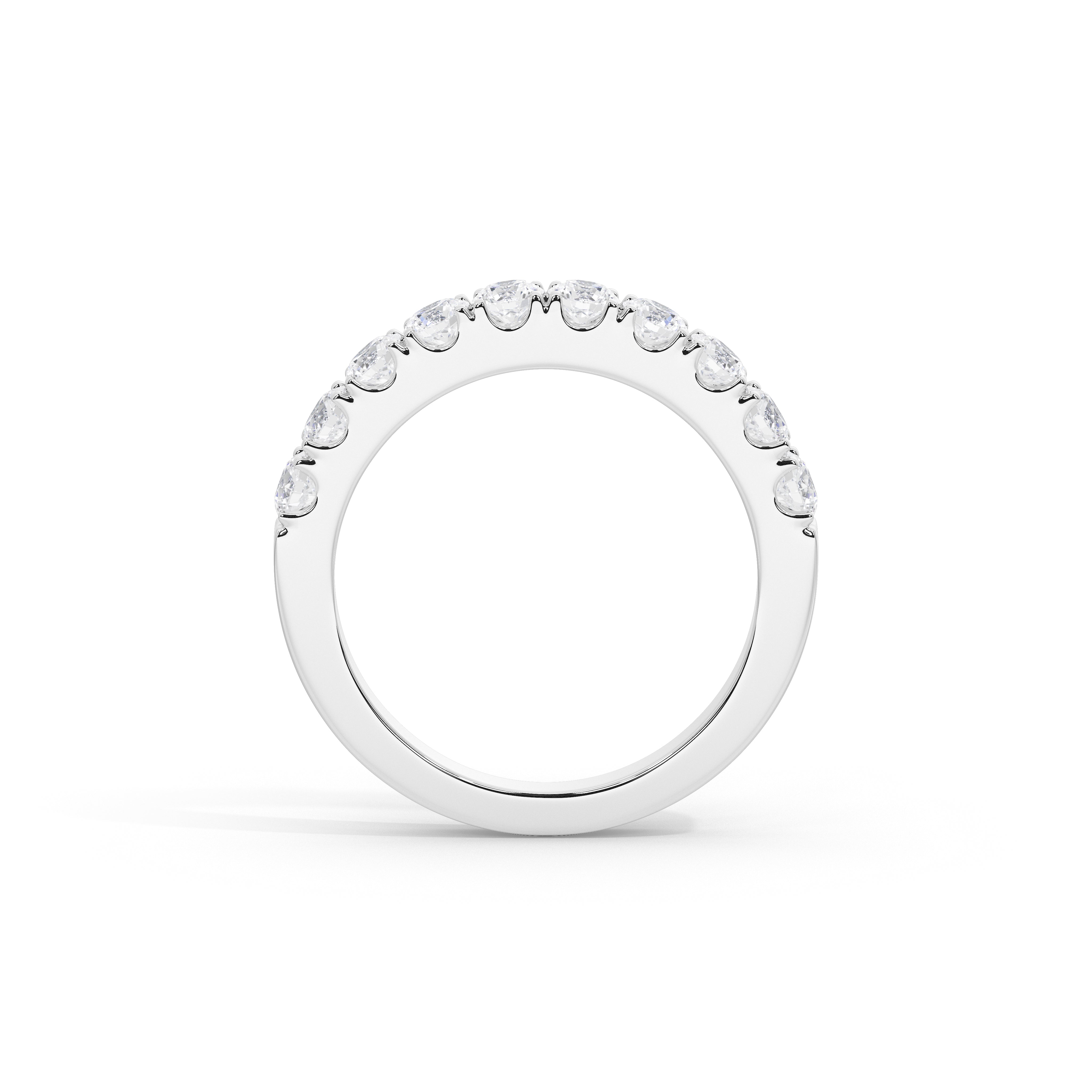 Noelle Round Diamond Pave Band