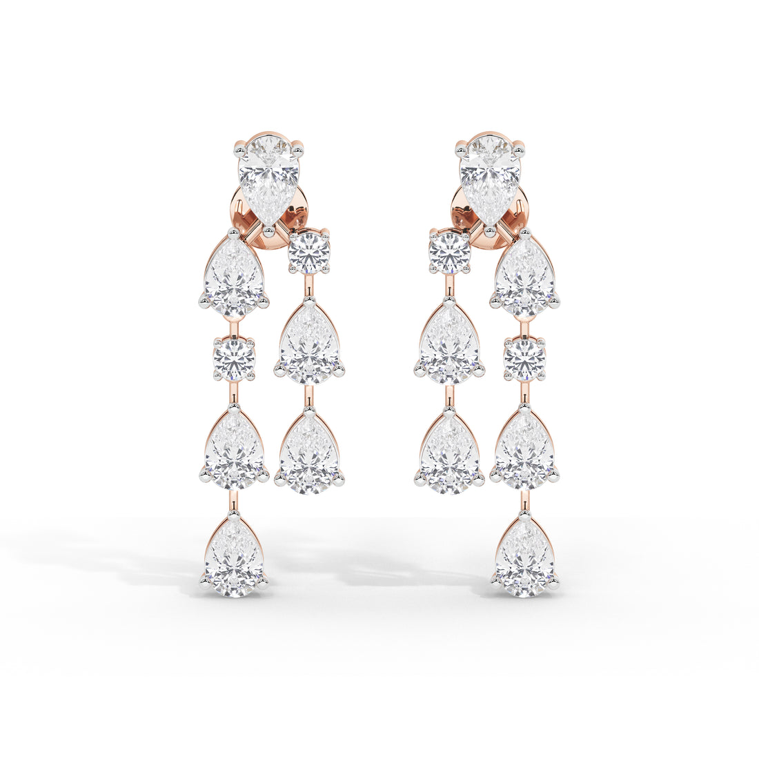 8.5 Carat Orinthia Pear Drop Earrings