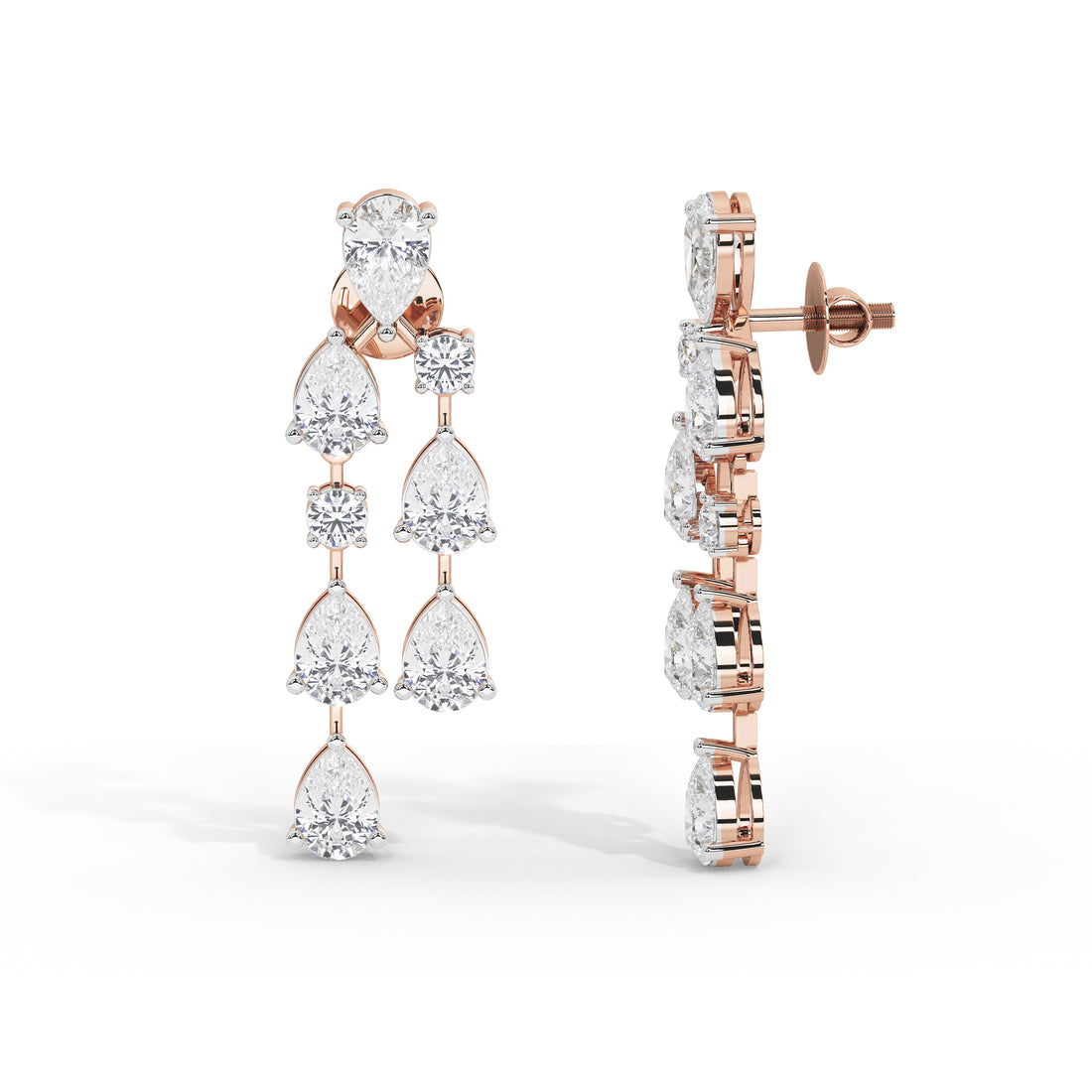 8.5 Carat Orinthia Pear Drop Earrings