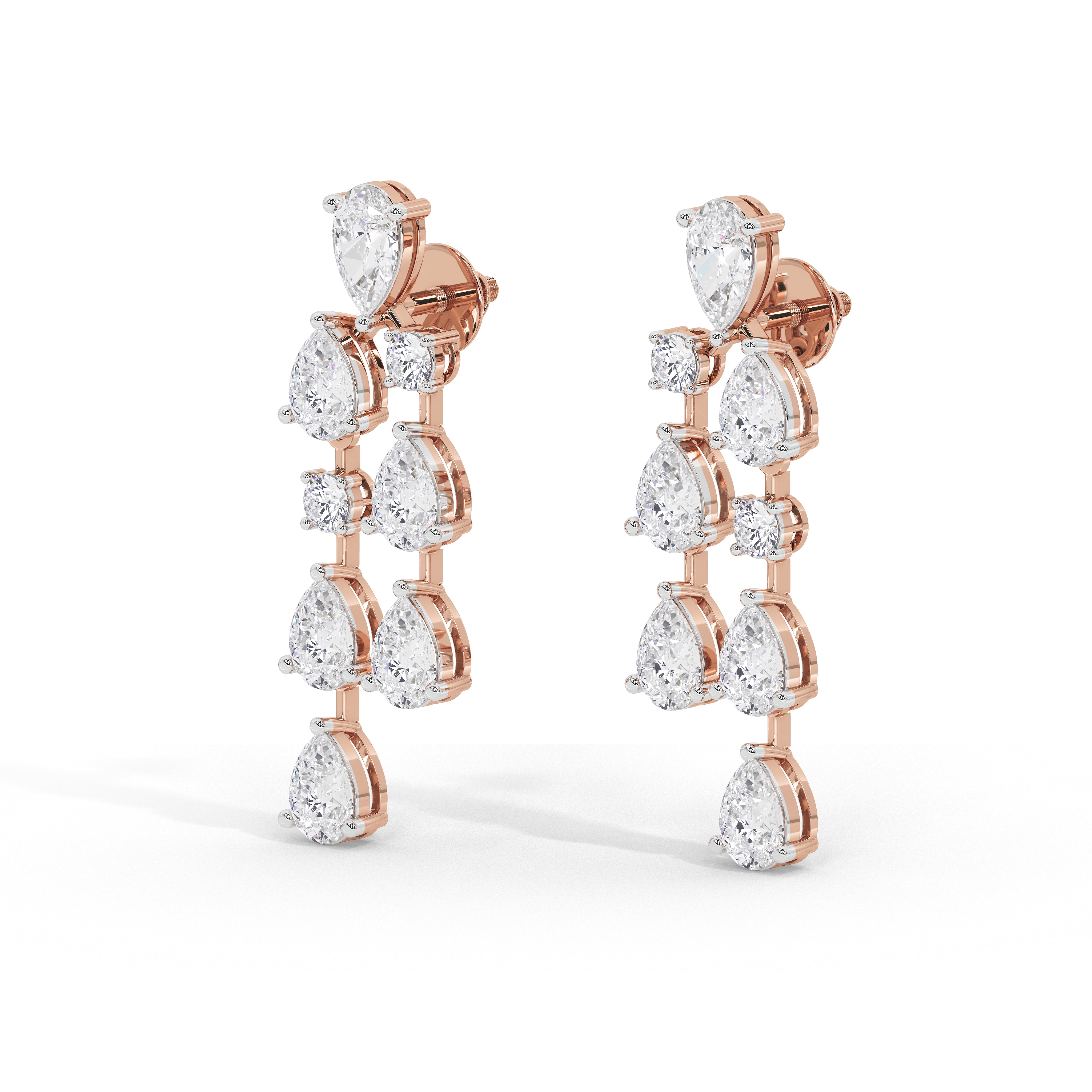 8.5 Carat Orinthia Pear Drop Earrings