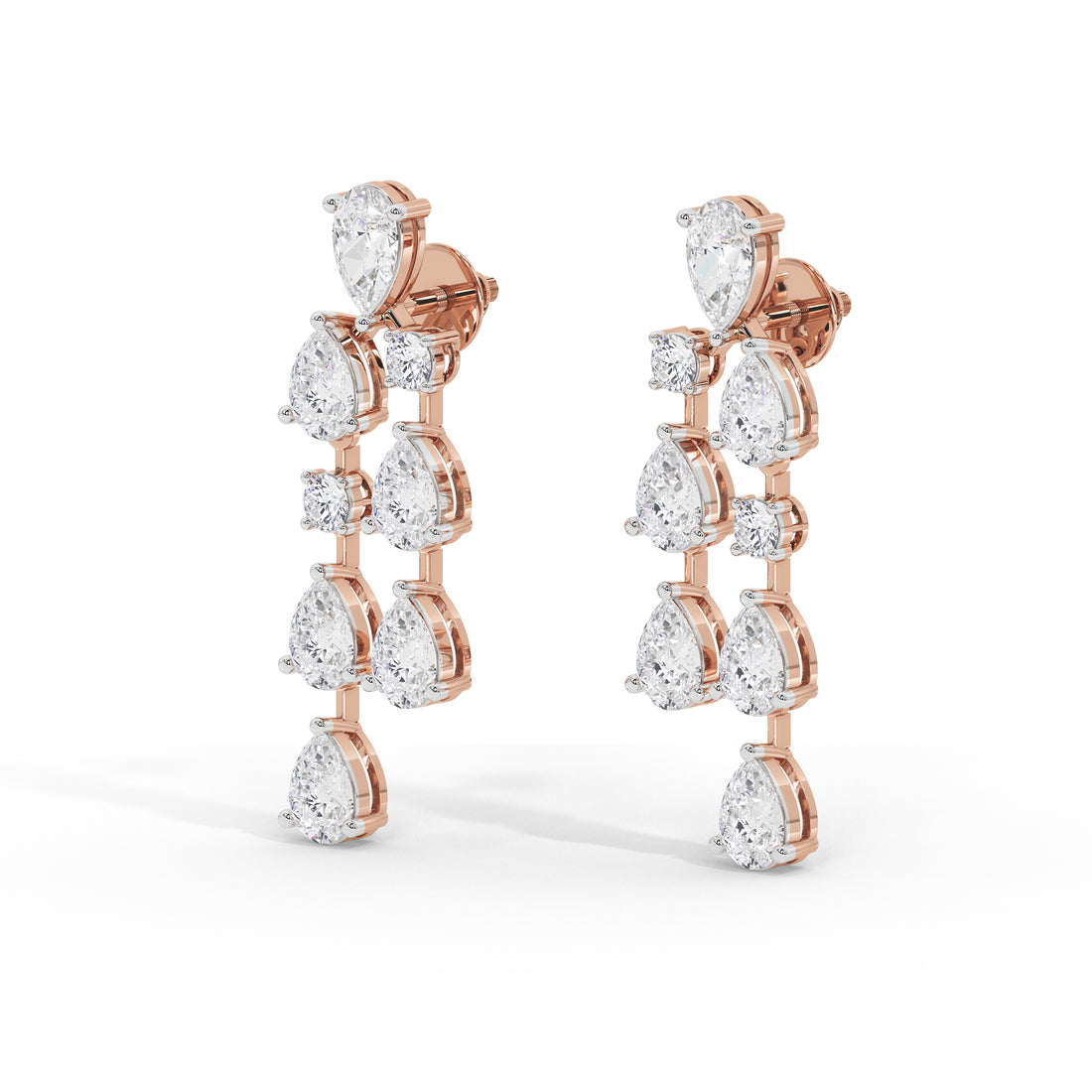8.5 Carat Orinthia Pear Drop Earrings