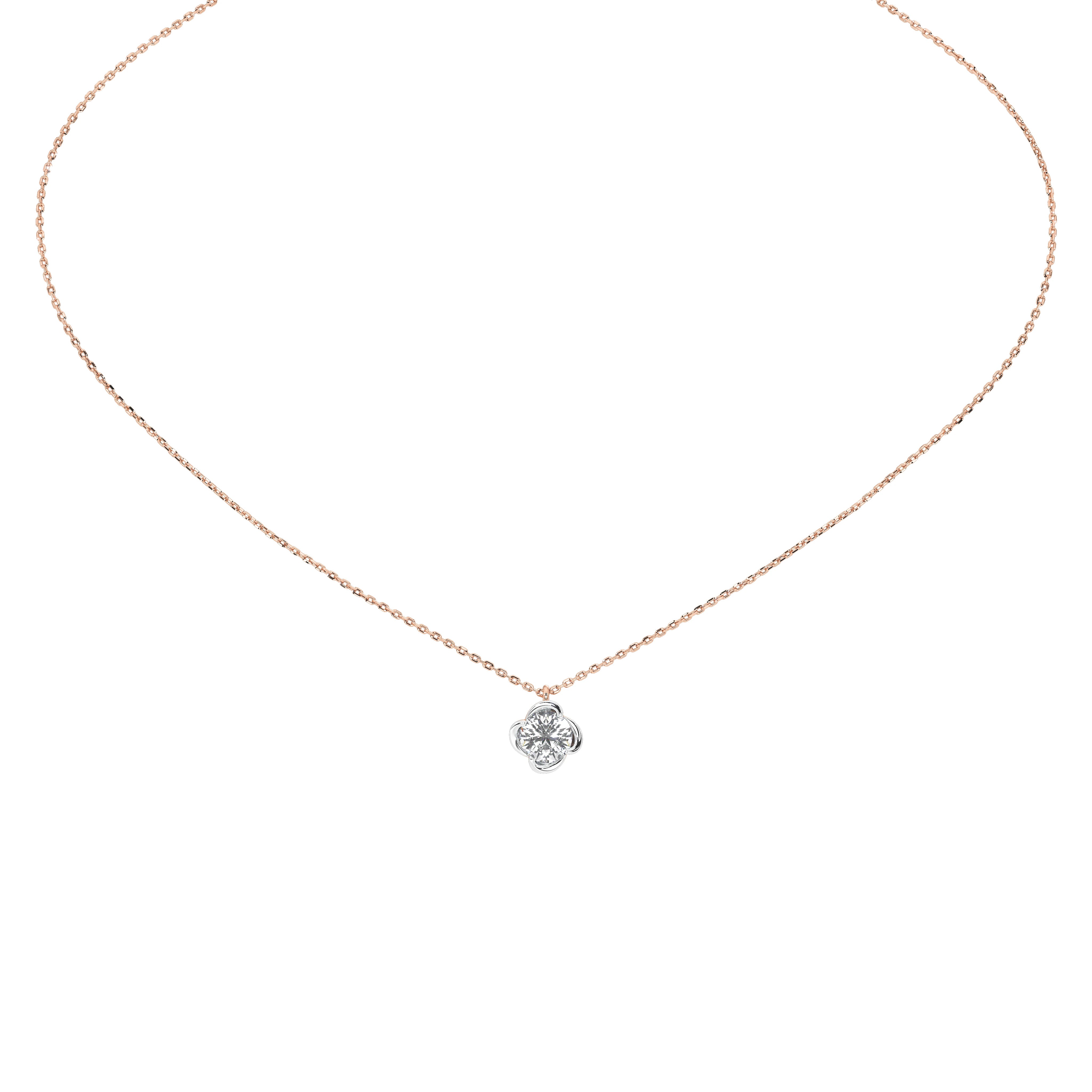 Everyday Lumina Round Floral Pendant (Without Chain)
