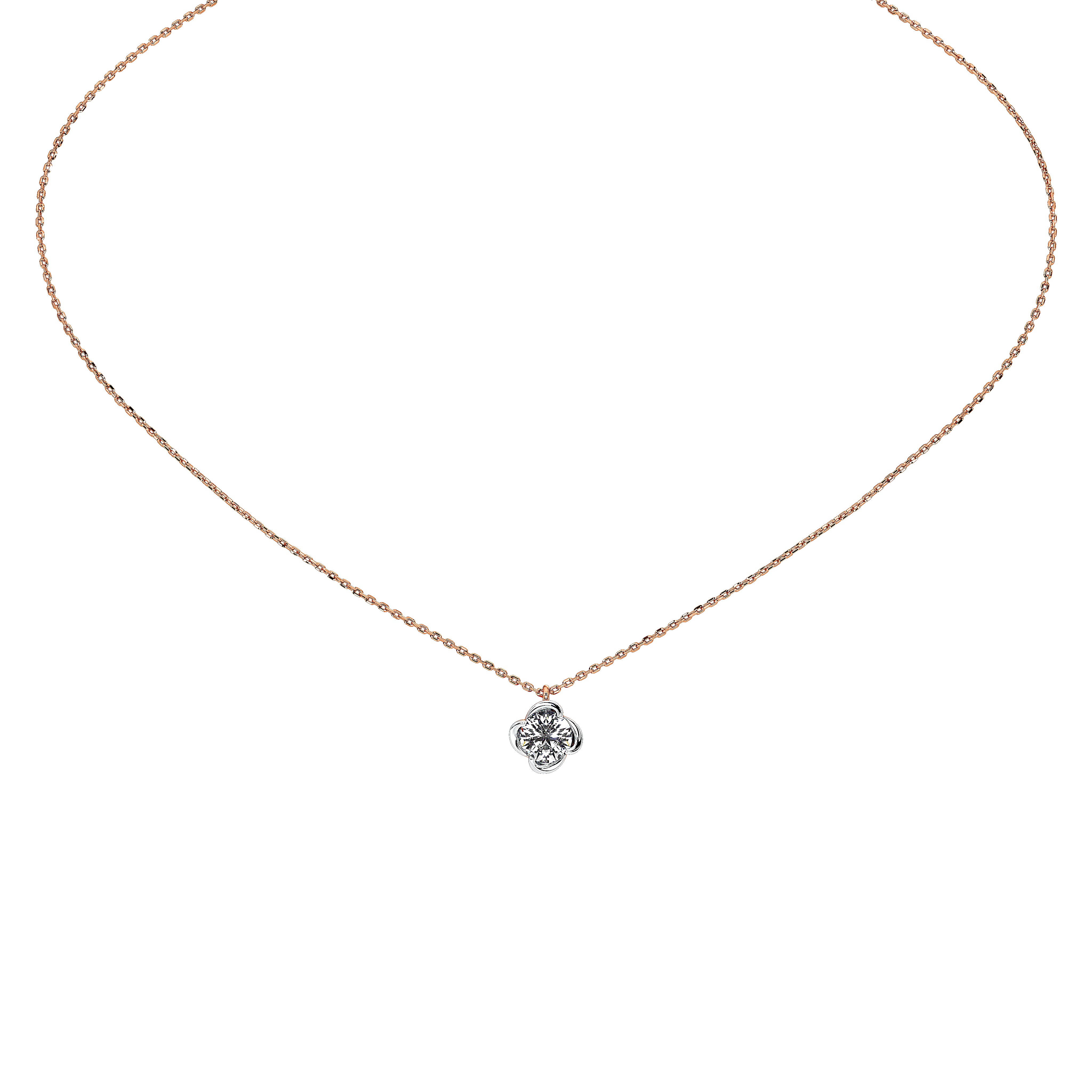 Everyday Lumina Round Floral Pendant (Without Chain)