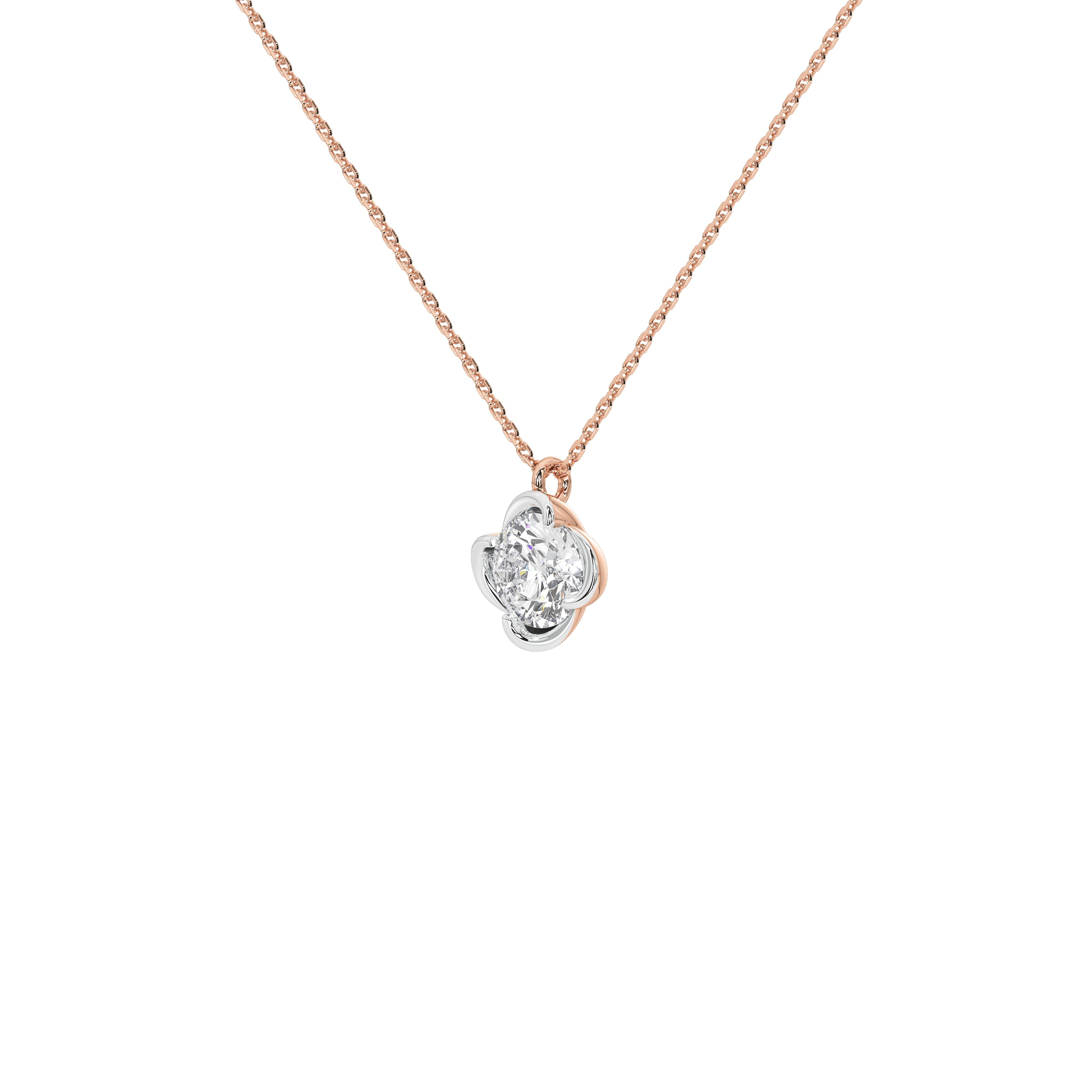 Everyday Lumina Round Floral Pendant (Without Chain)