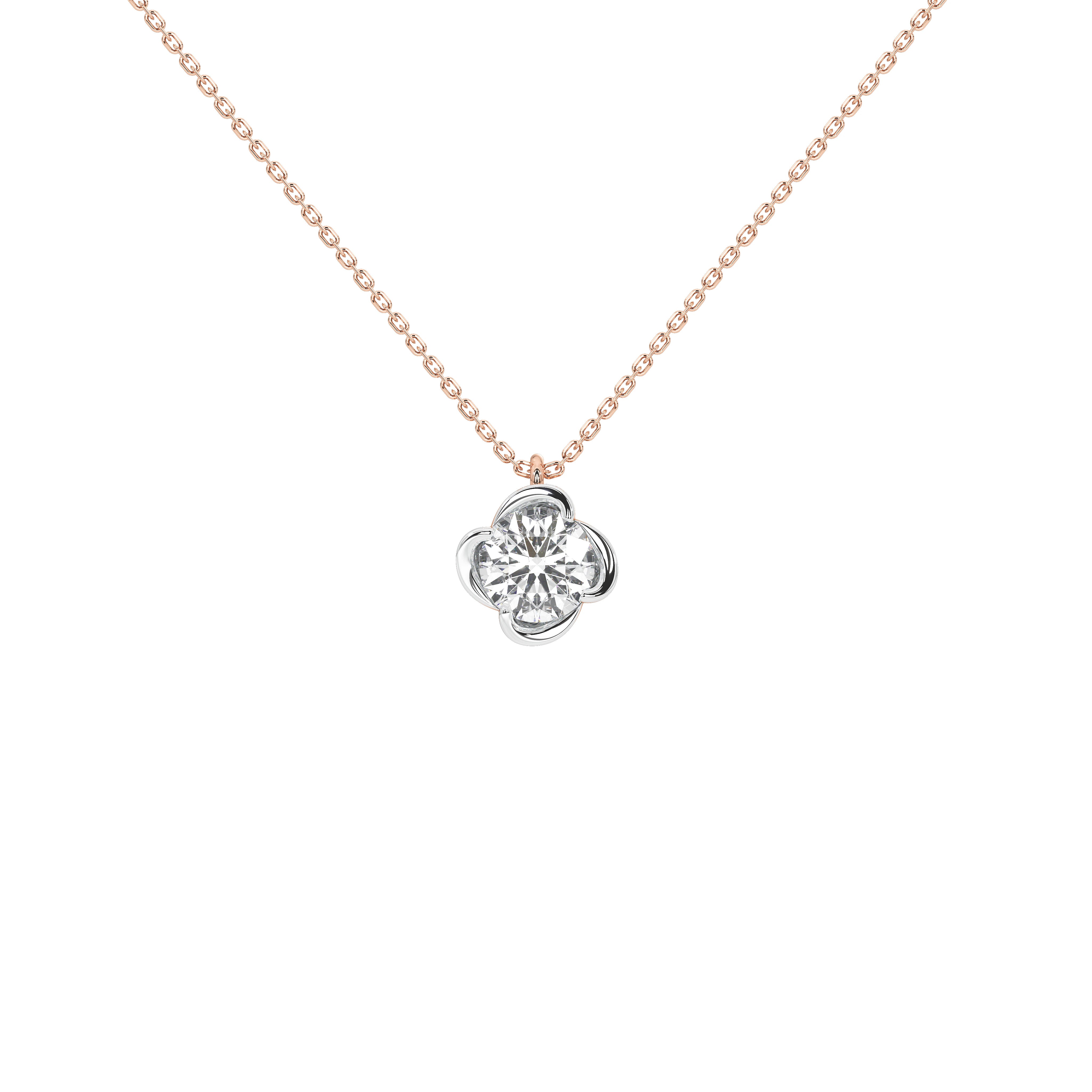 Everyday Lumina Round Floral Pendant (Without Chain)