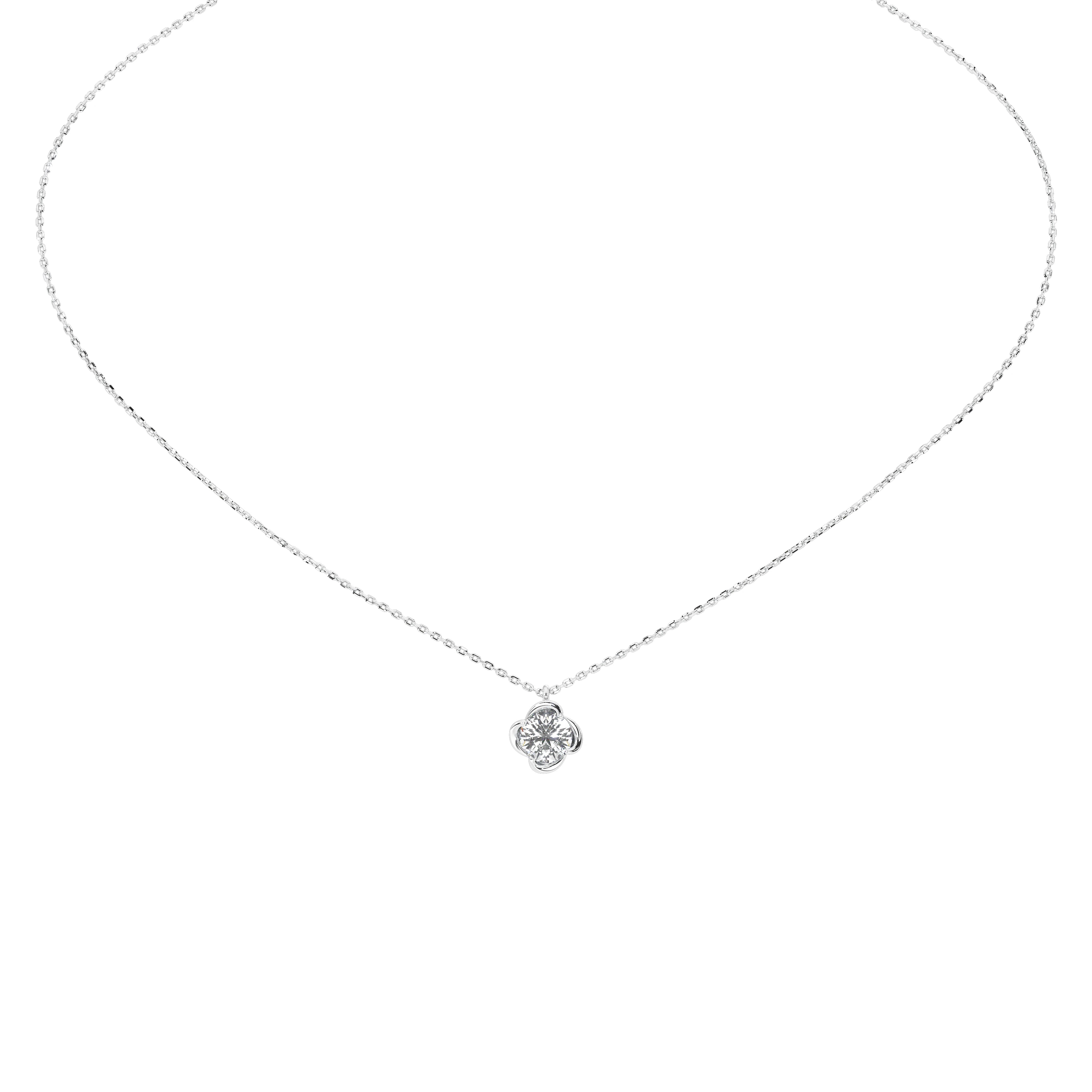 Everyday Lumina Round Floral Pendant (Without Chain)