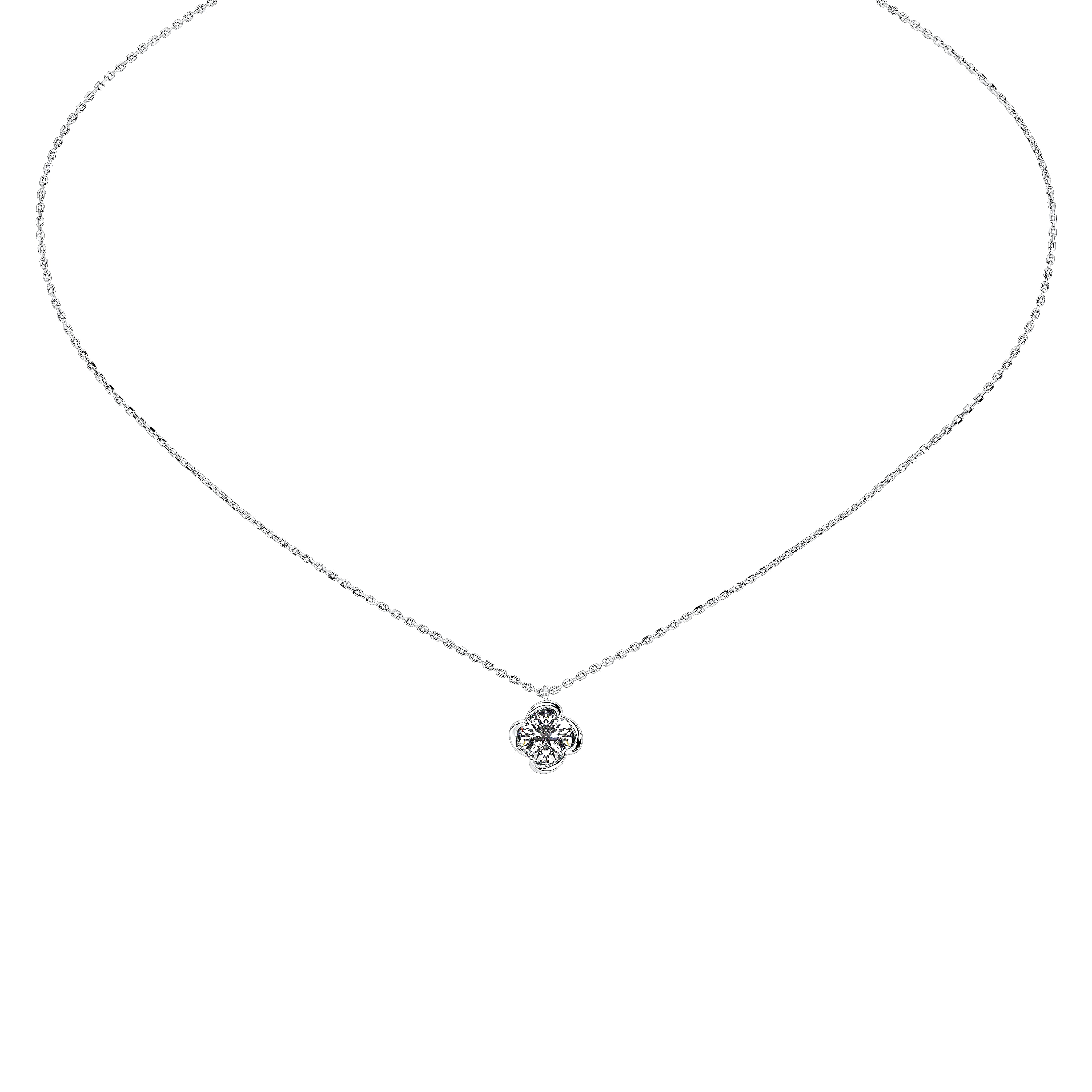 Everyday Lumina Round Floral Pendant (Without Chain)
