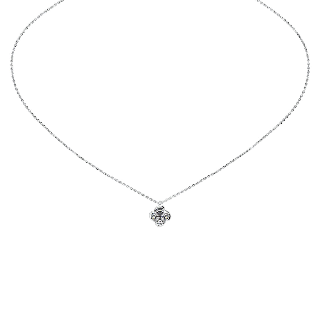 Everyday Lumina Round Floral Pendant (Without Chain)