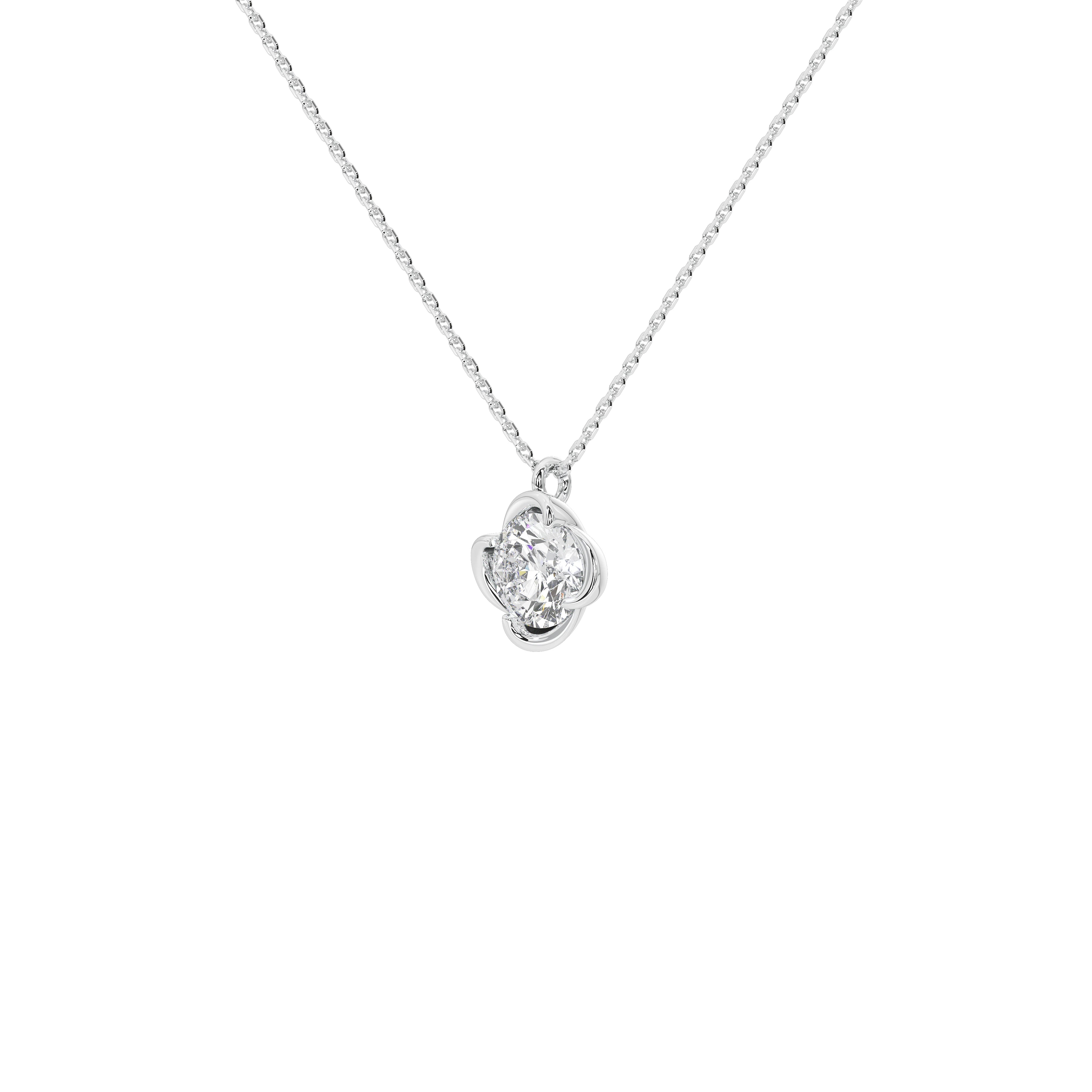 Everyday Lumina Round Floral Pendant (Without Chain)