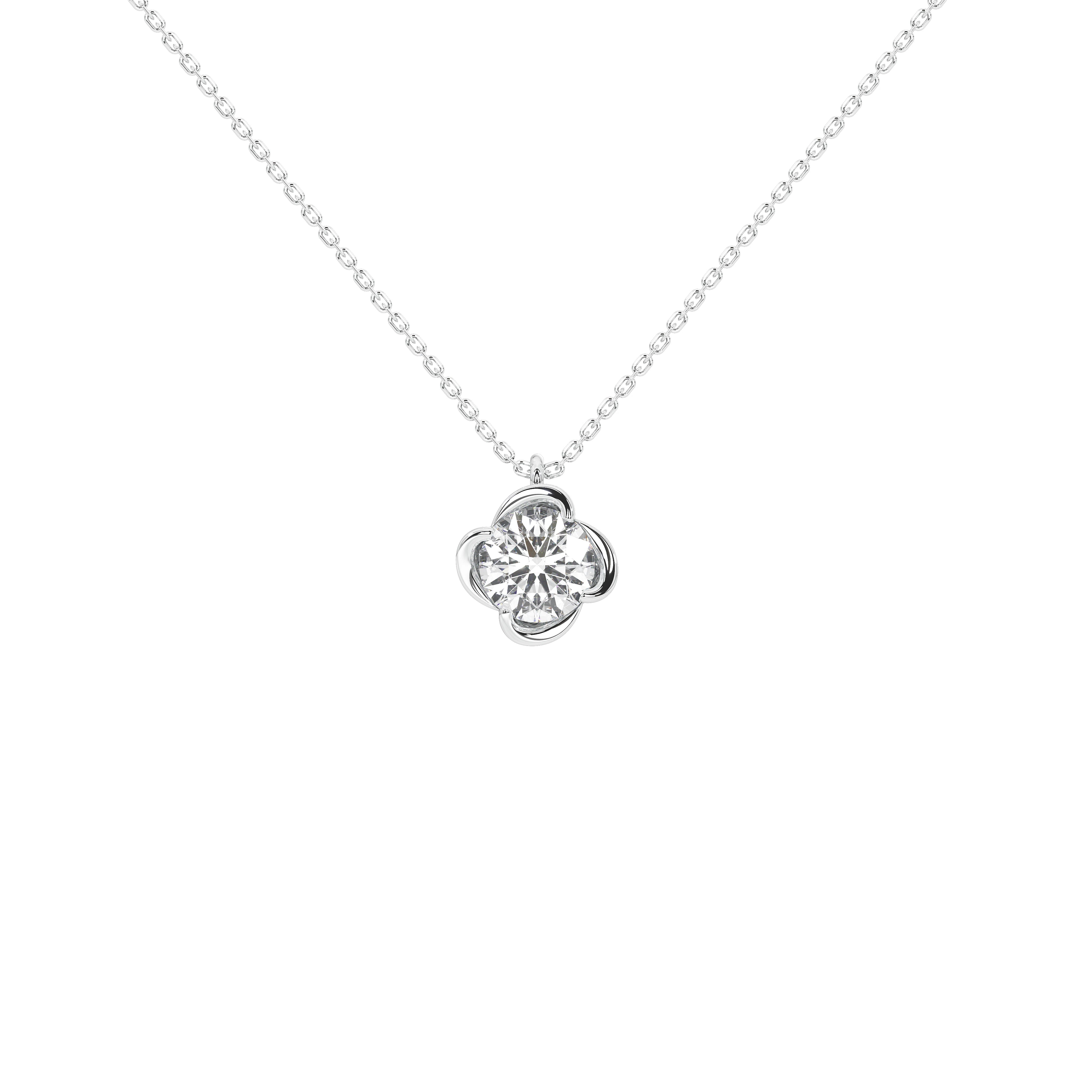 Everyday Lumina Round Floral Pendant (Without Chain)