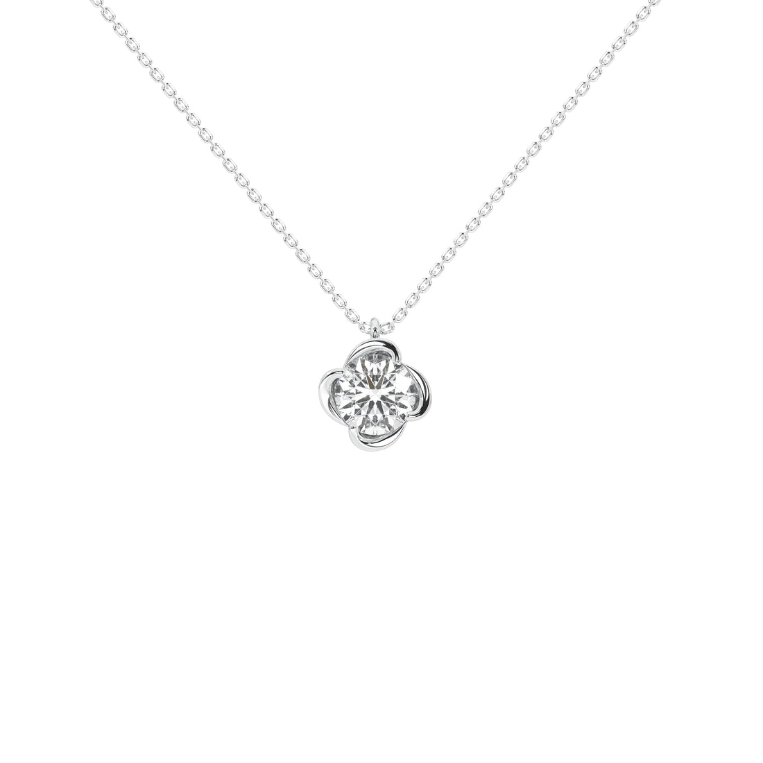 Everyday Lumina Round Floral Pendant (Without Chain)