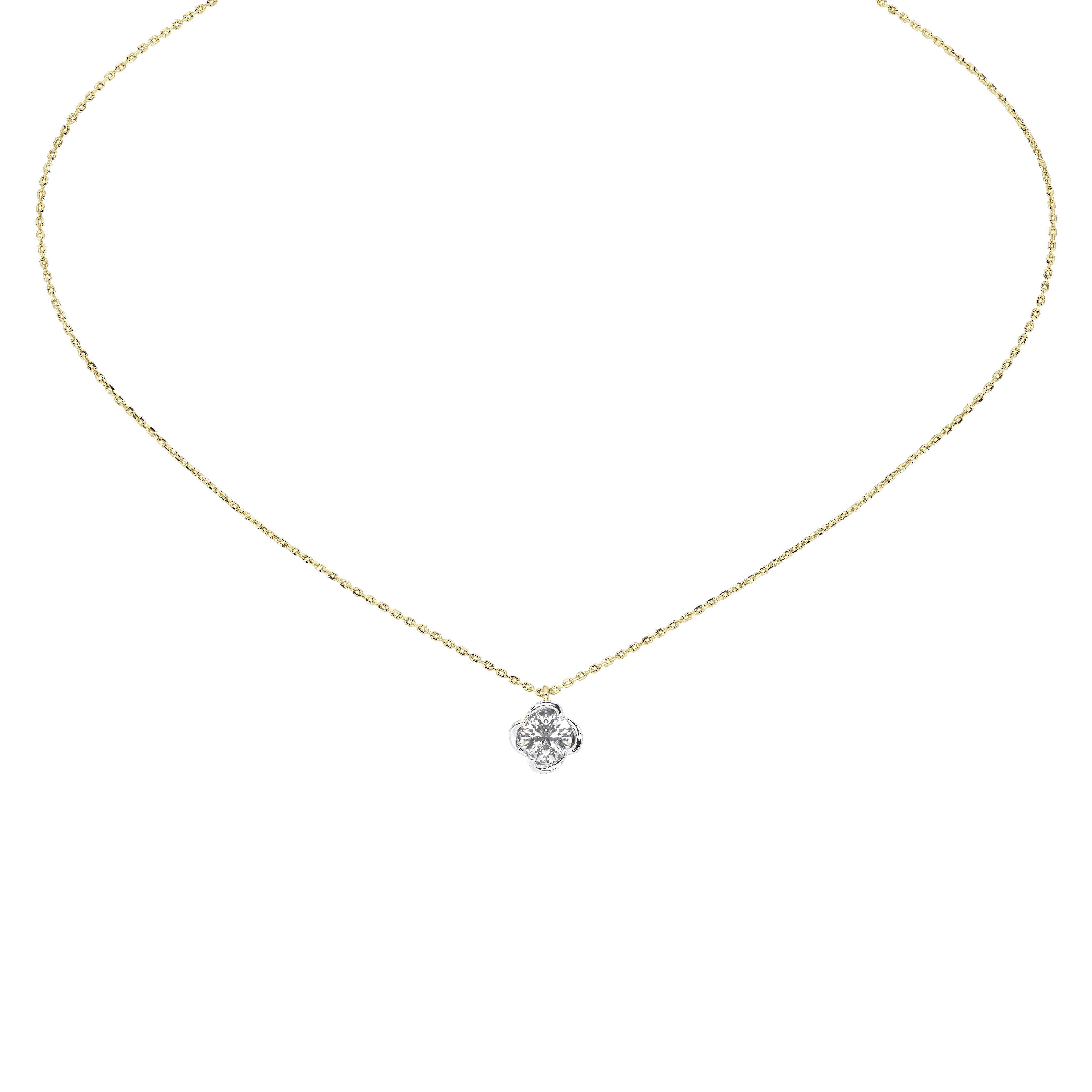 Everyday Lumina Round Floral Pendant (Without Chain)