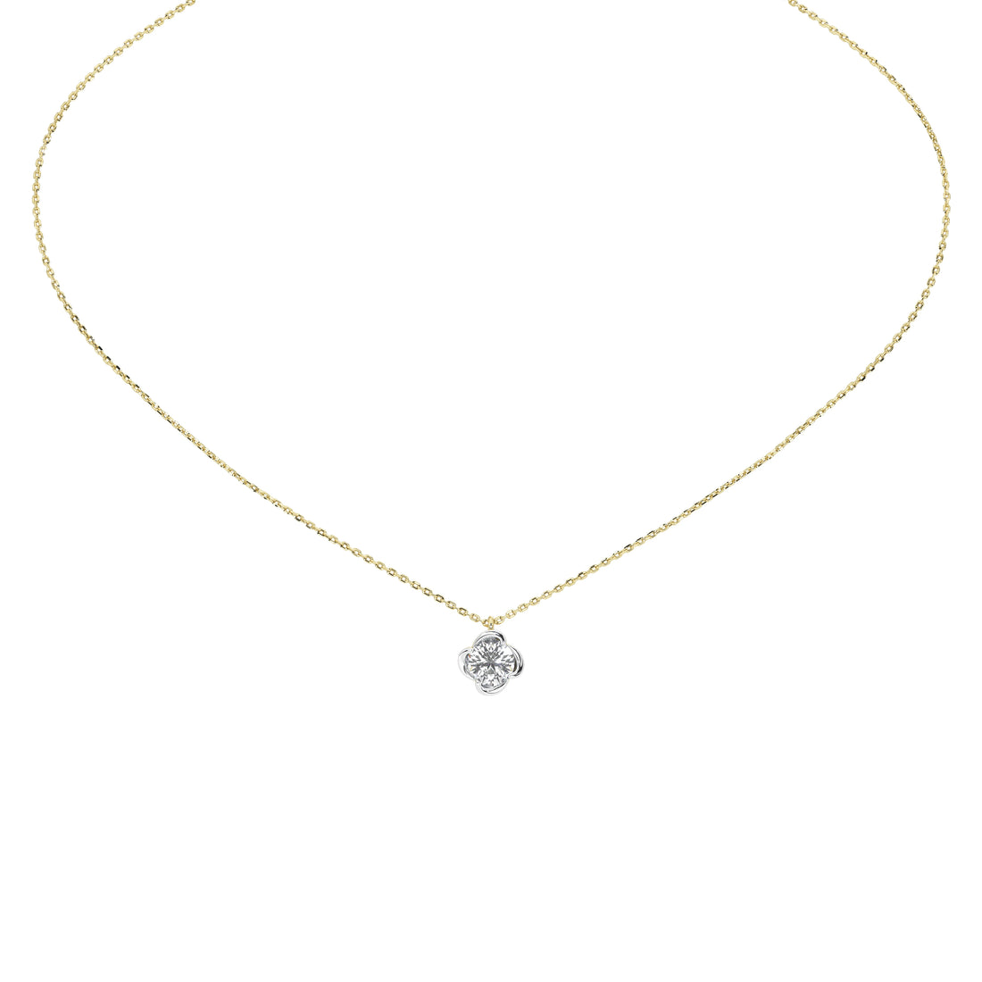 Everyday Lumina Round Floral Pendant (Without Chain)