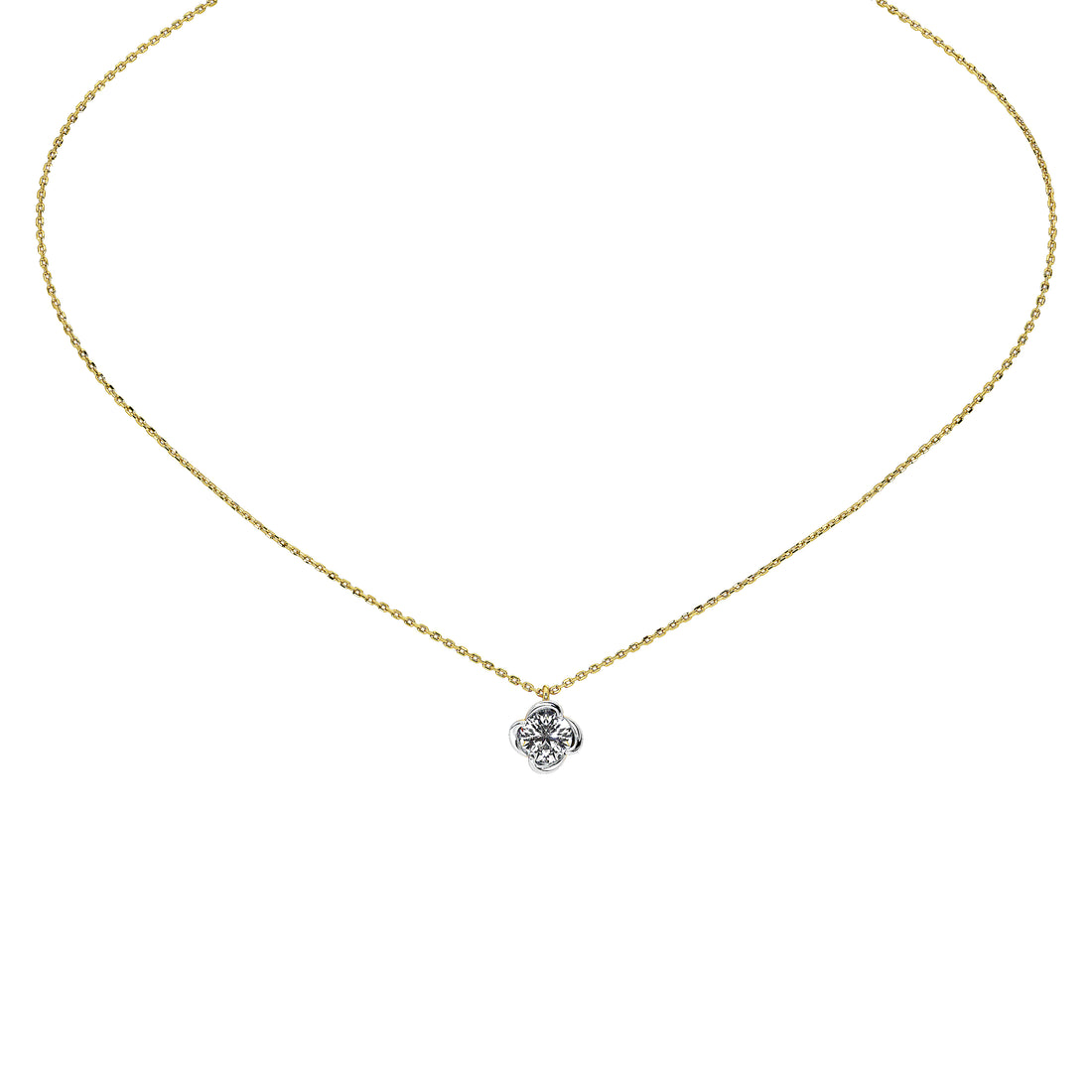Everyday Lumina Round Floral Pendant (Without Chain)