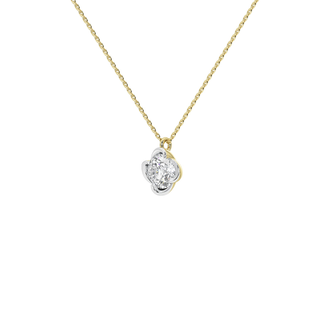 Everyday Lumina Round Floral Pendant (Without Chain)