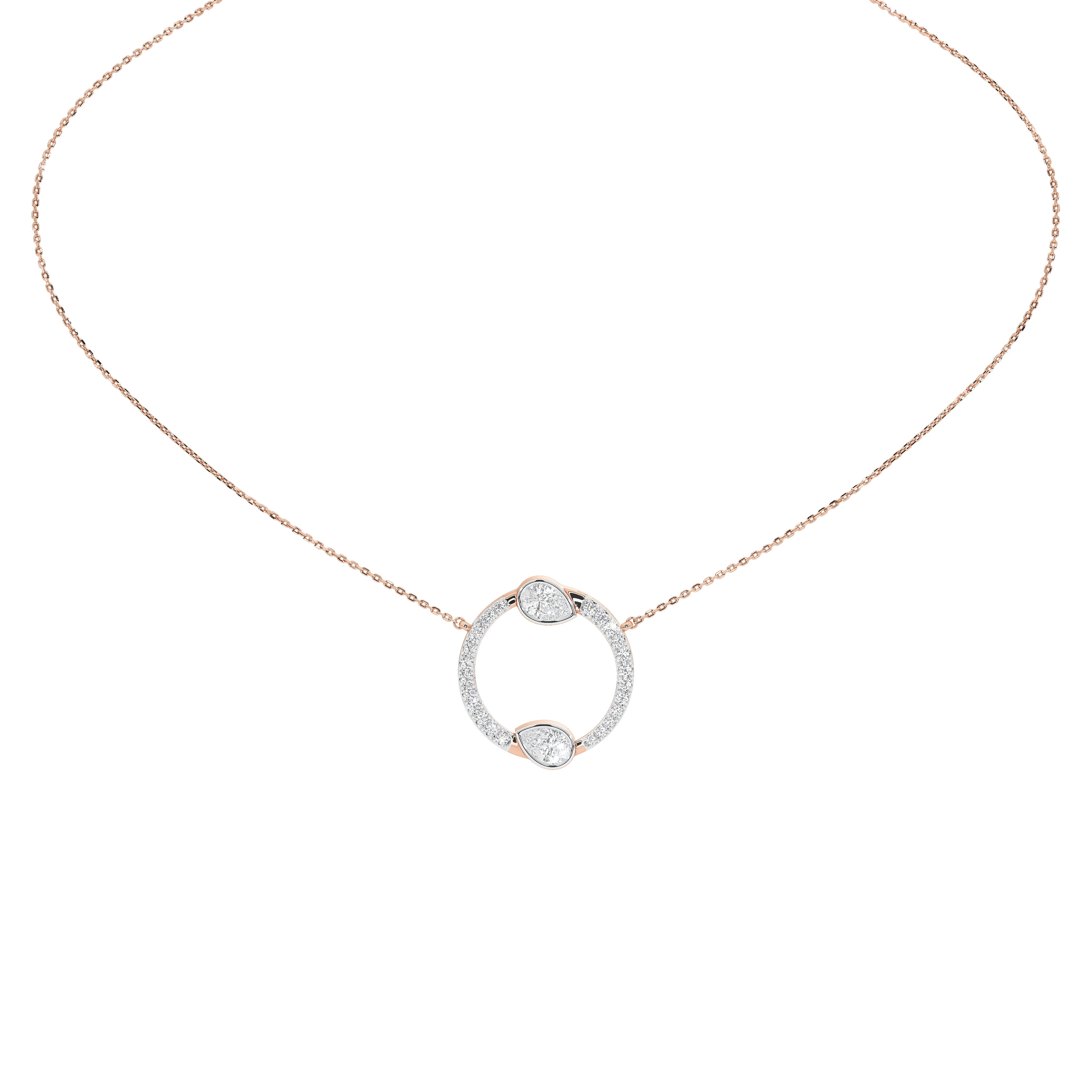 Vivara Pear Designer Pendant (With Chain)