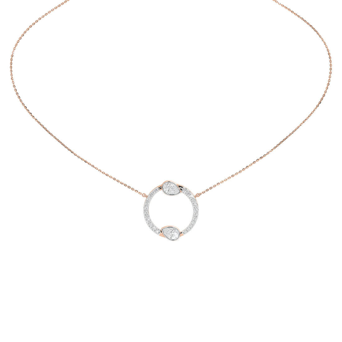 Vivara Pear Designer Pendant (With Chain)