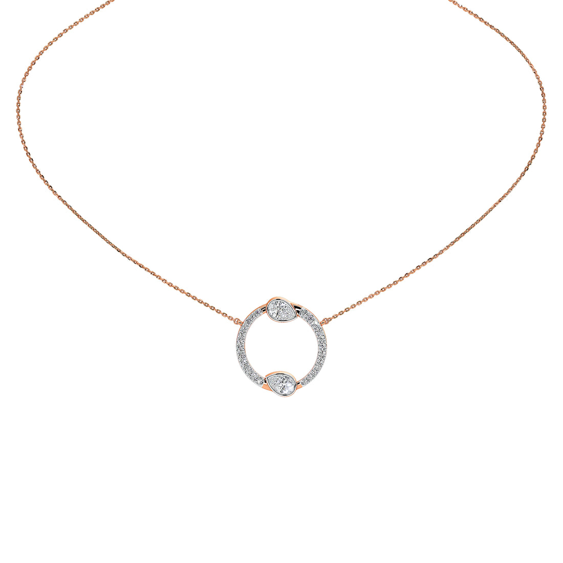 Vivara Pear Designer Pendant (With Chain)