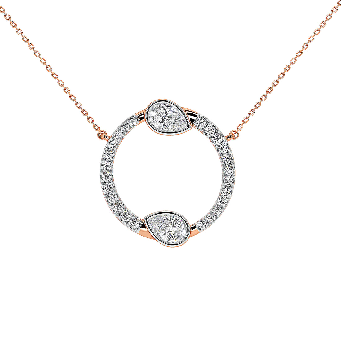 Vivara Pear Designer Pendant (With Chain)