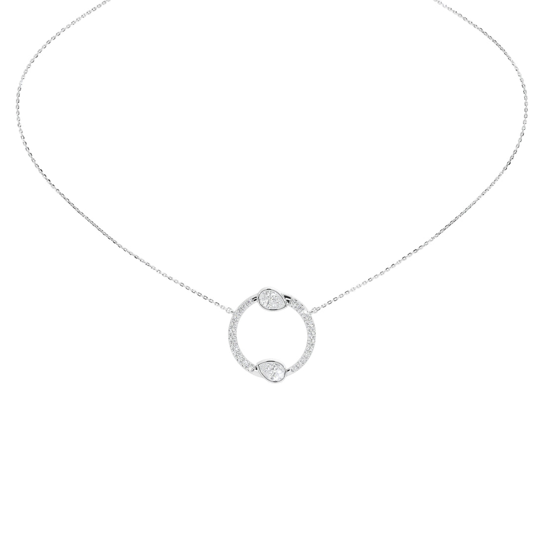 Vivara Pear Designer Pendant (With Chain)