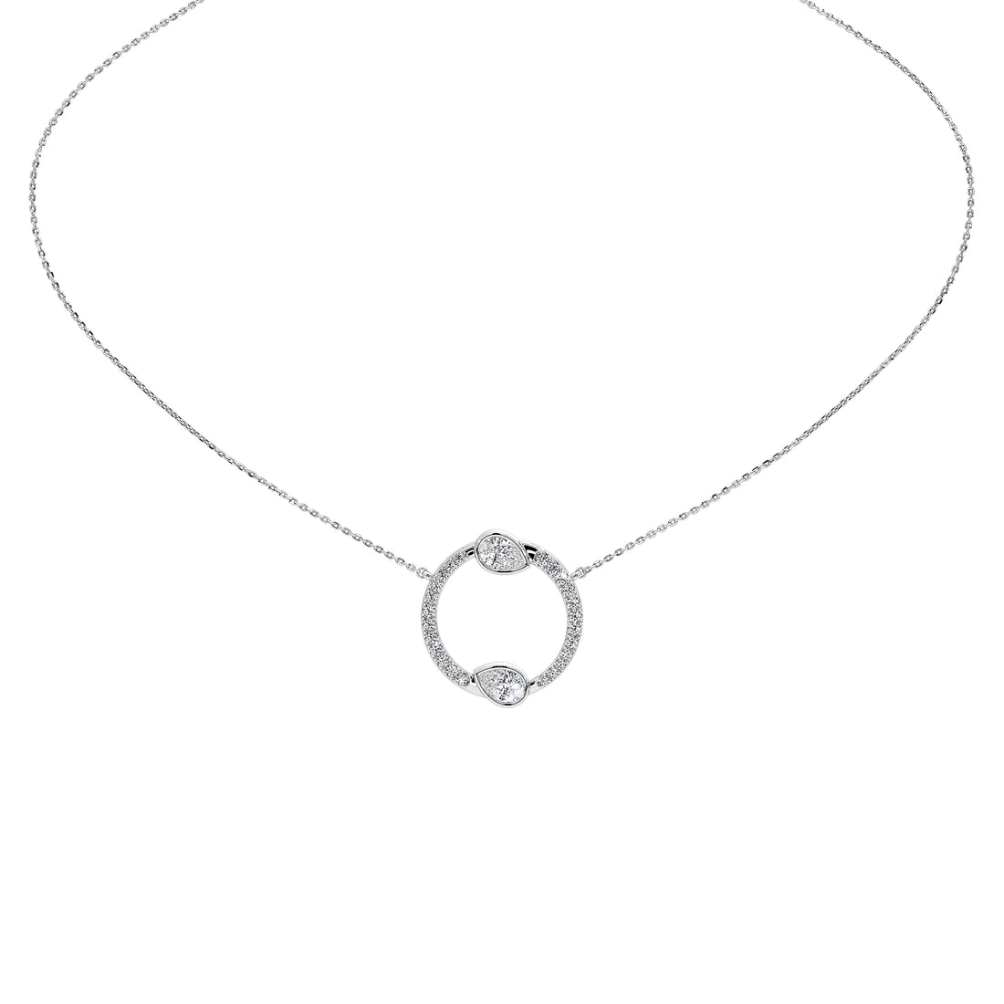 Vivara Pear Designer Pendant (With Chain)