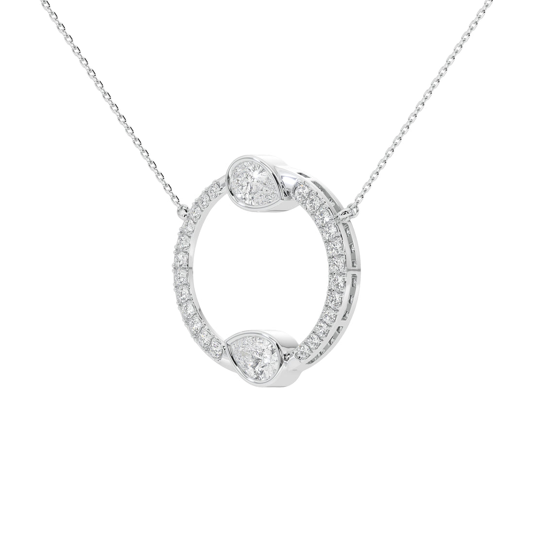 Vivara Pear Designer Pendant (With Chain)