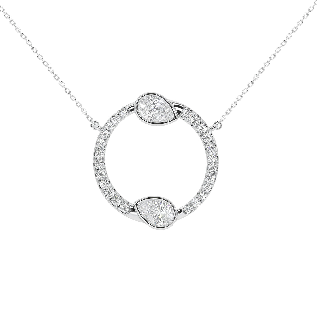 Vivara Pear Designer Pendant (With Chain)