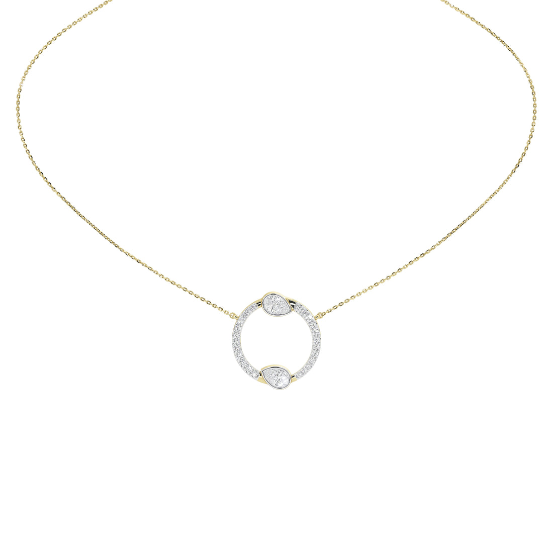 Vivara Pear Designer Pendant (With Chain)