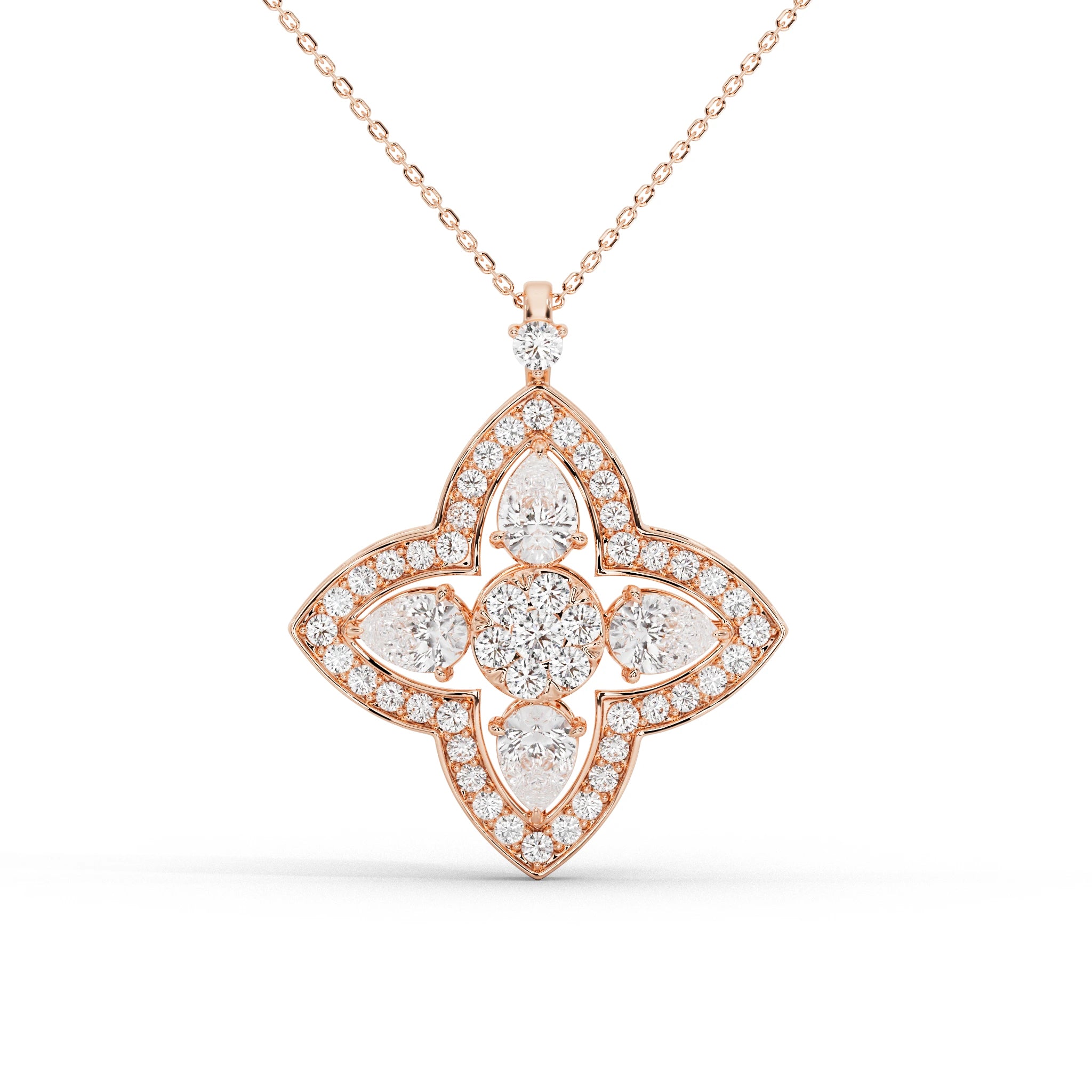 3 Carat Orinthia Pear Statement Pendant (Without Chain)
